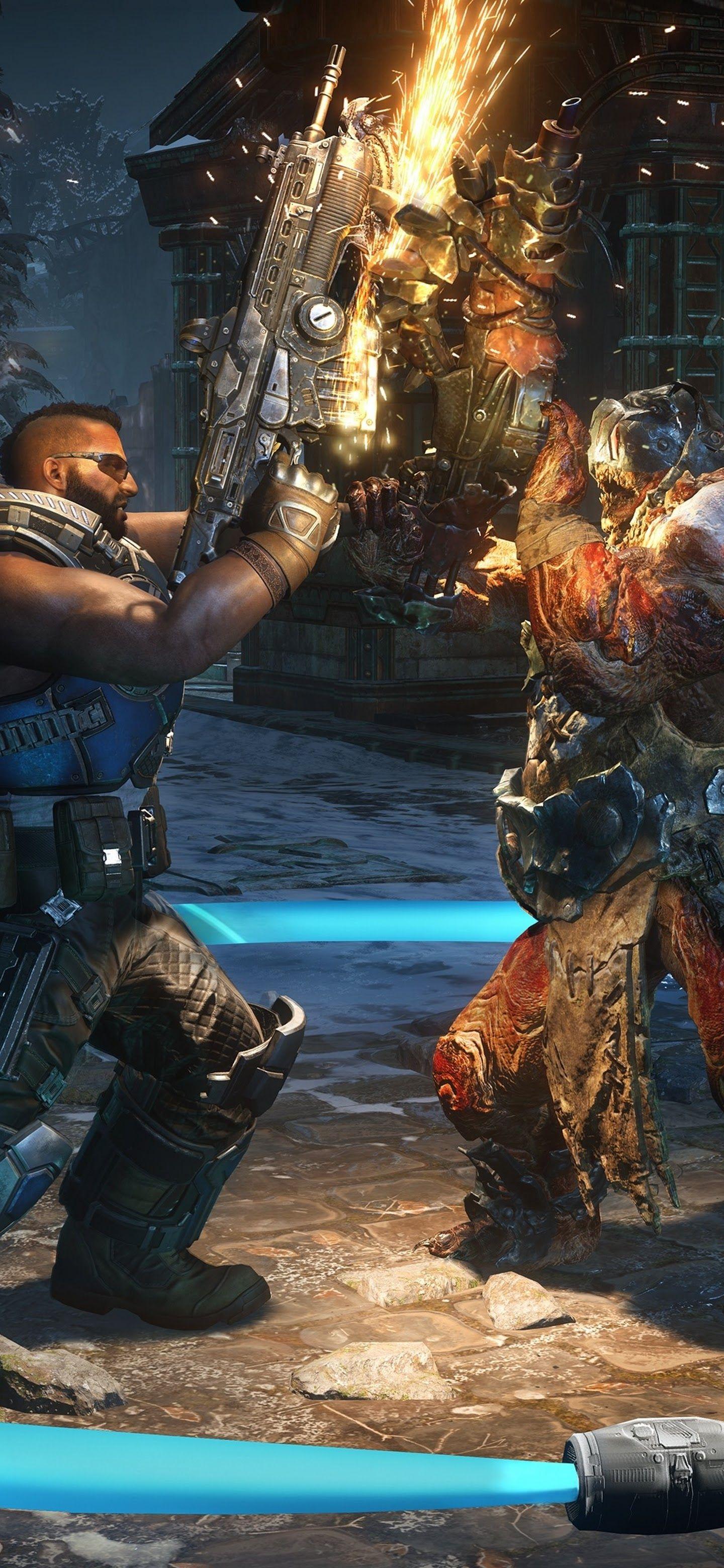 1440x3120 Gears 5 4K Wallpaper