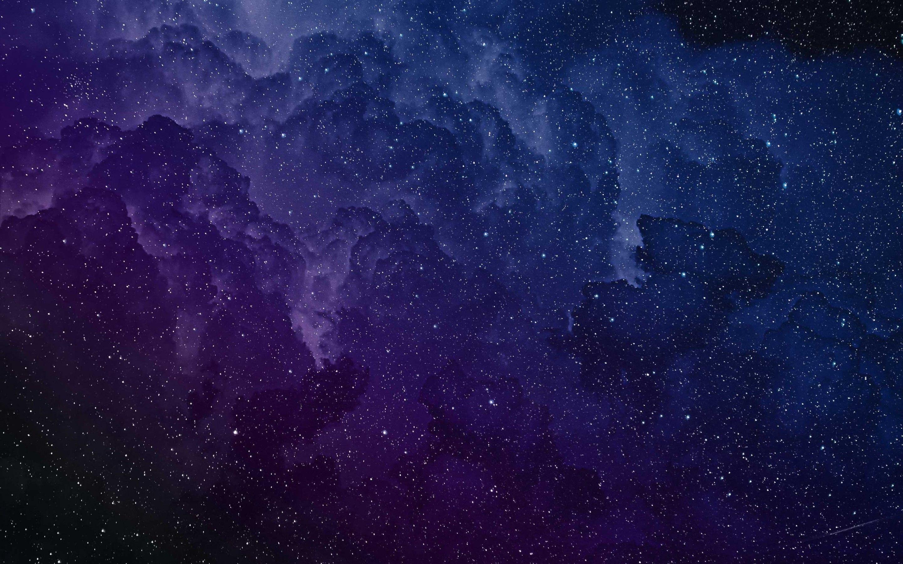 2880x1800 Download 2880x1800 Galaxy, Shiny Stars, Universe, Outer Space Wallpaper for MacBook Pro 15 inch
