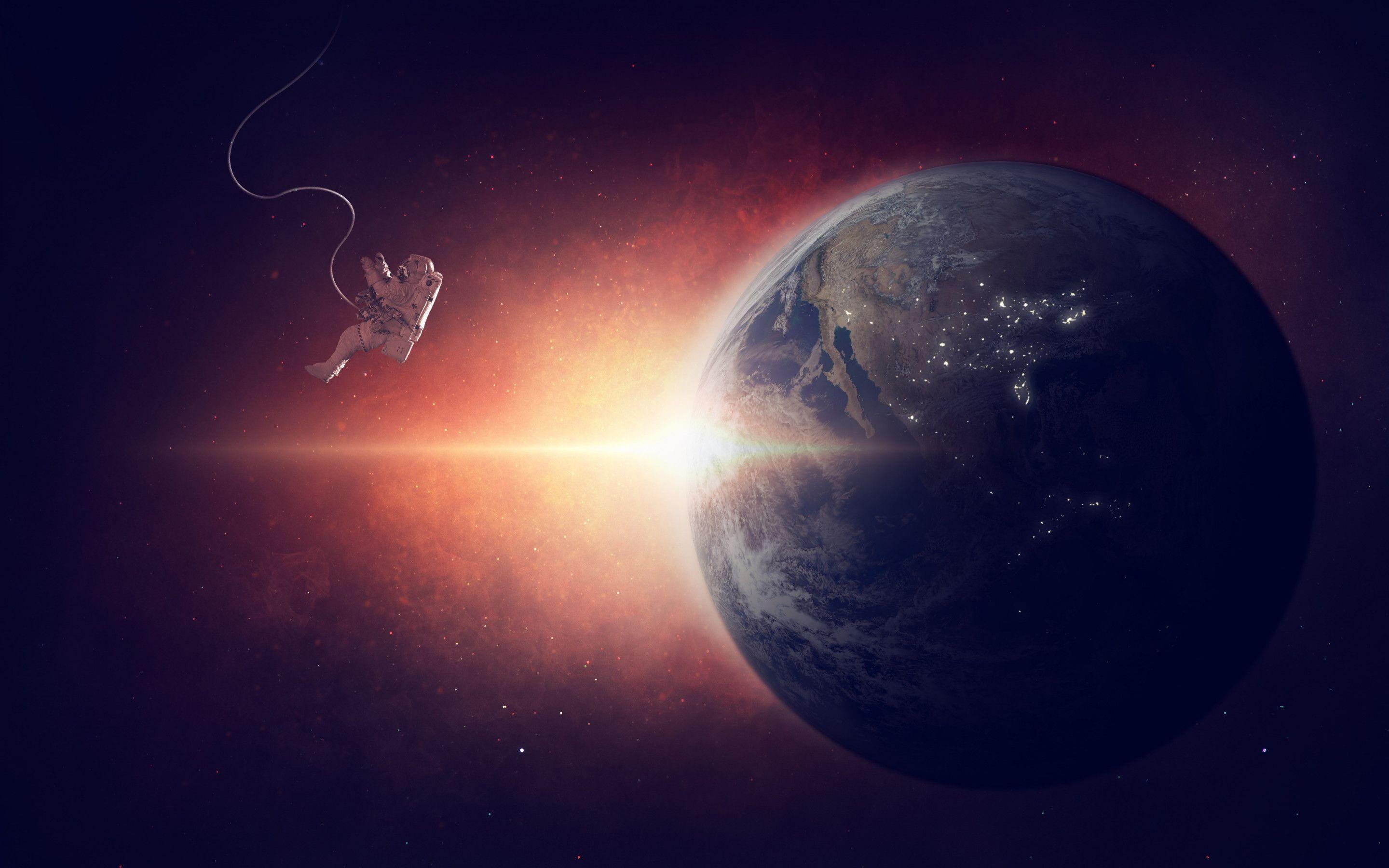 2880x1800 Download wallpaper: Lost in space 2880x1800