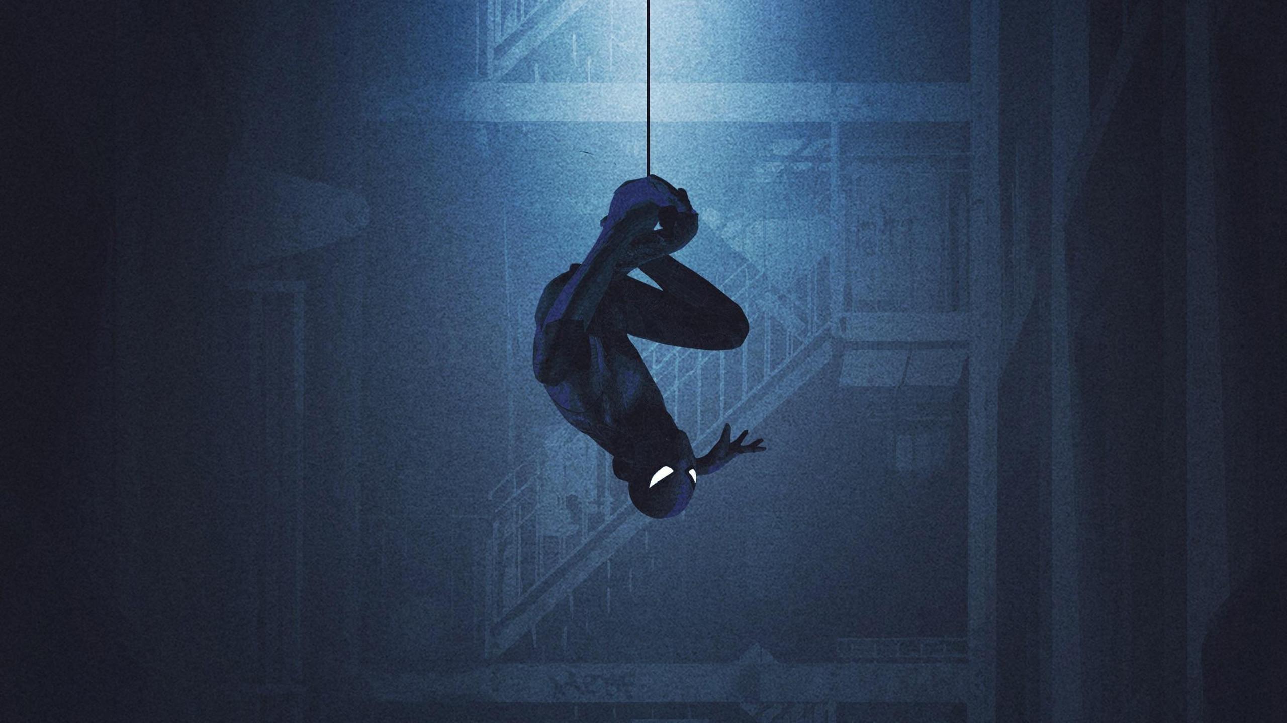 2560x1440 Blue Spiderman Artwork Wallpaper, HD Superheroes 4K Wallpaper, Image, Photo and Background