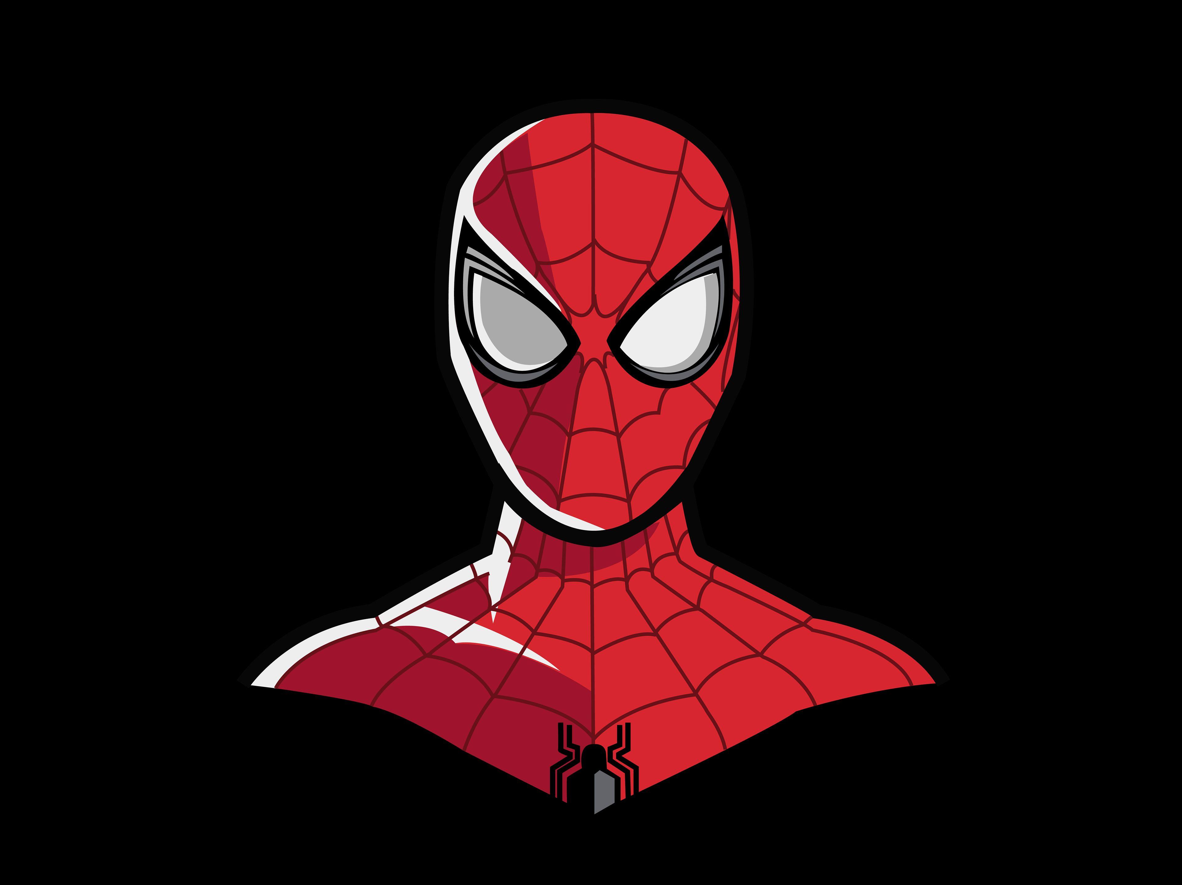 3840x2875 Spiderman 4k Minimal 2048x1152 Resolution HD 4k Wallpaper, Image, Background, Photo and Picture