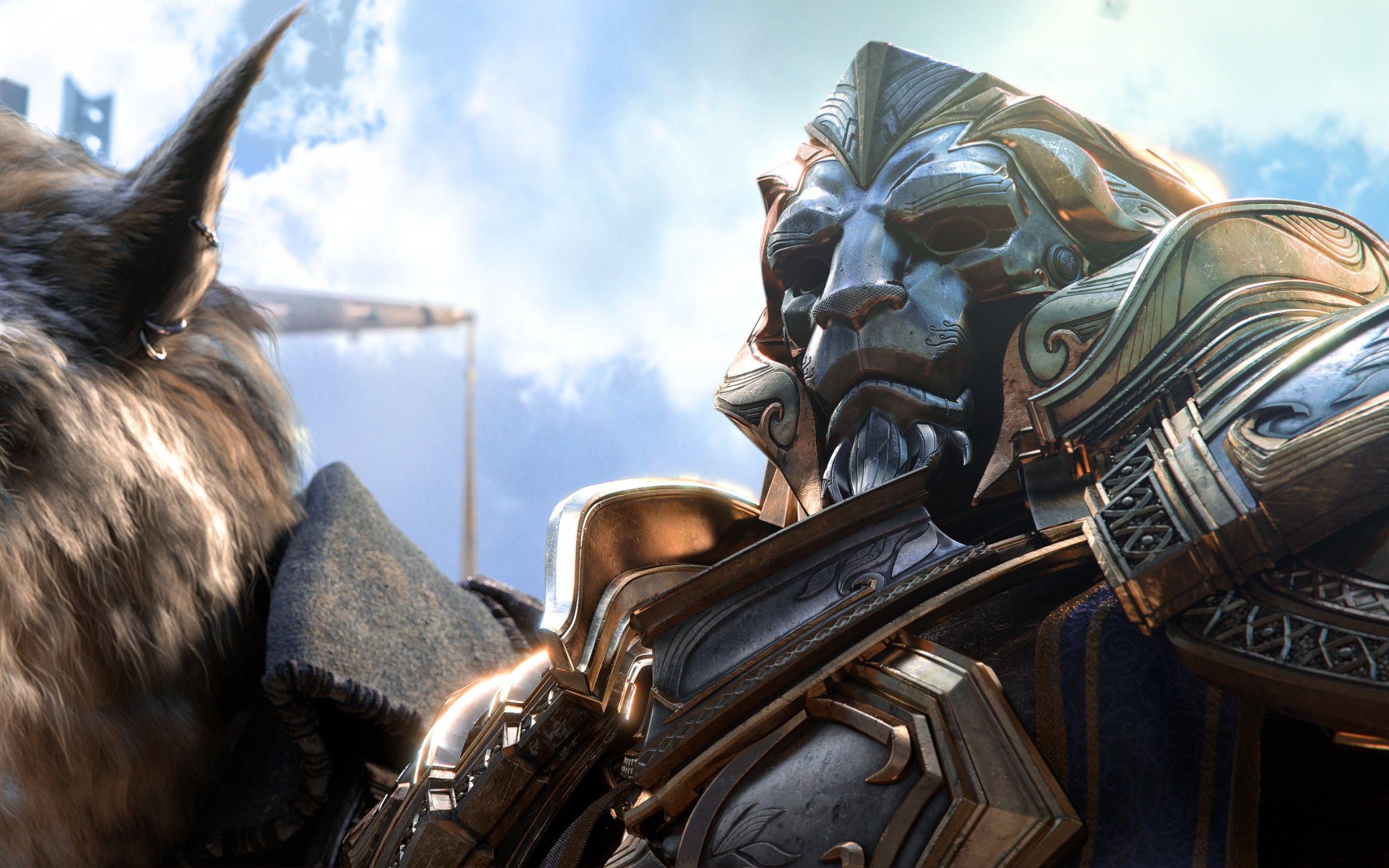 2880x1800 Download wallpaper World of Warcraft Battle for Azeroth, WoW, 2018 games, art, World of Warcraft for desktop with resolution 2880x1800. High Quality HD picture wallpaper