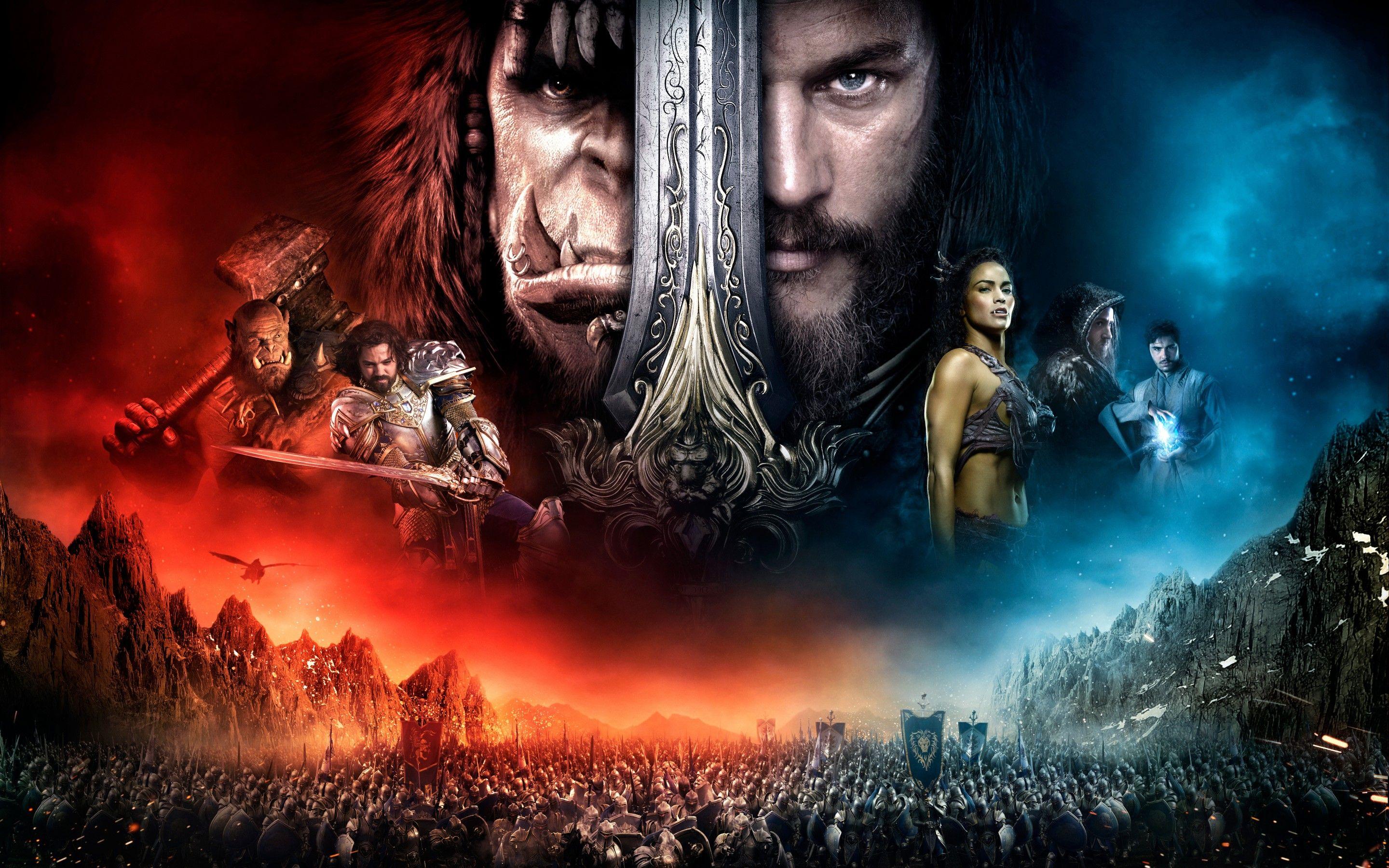 2880x1800 Warcraft The Beginning Movie Poster HD Wallpaper