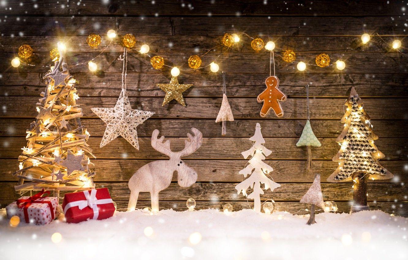 1332x850 Wallpaper winter, snow, merry christmas, decoration, xmas image for desktop, section новый год