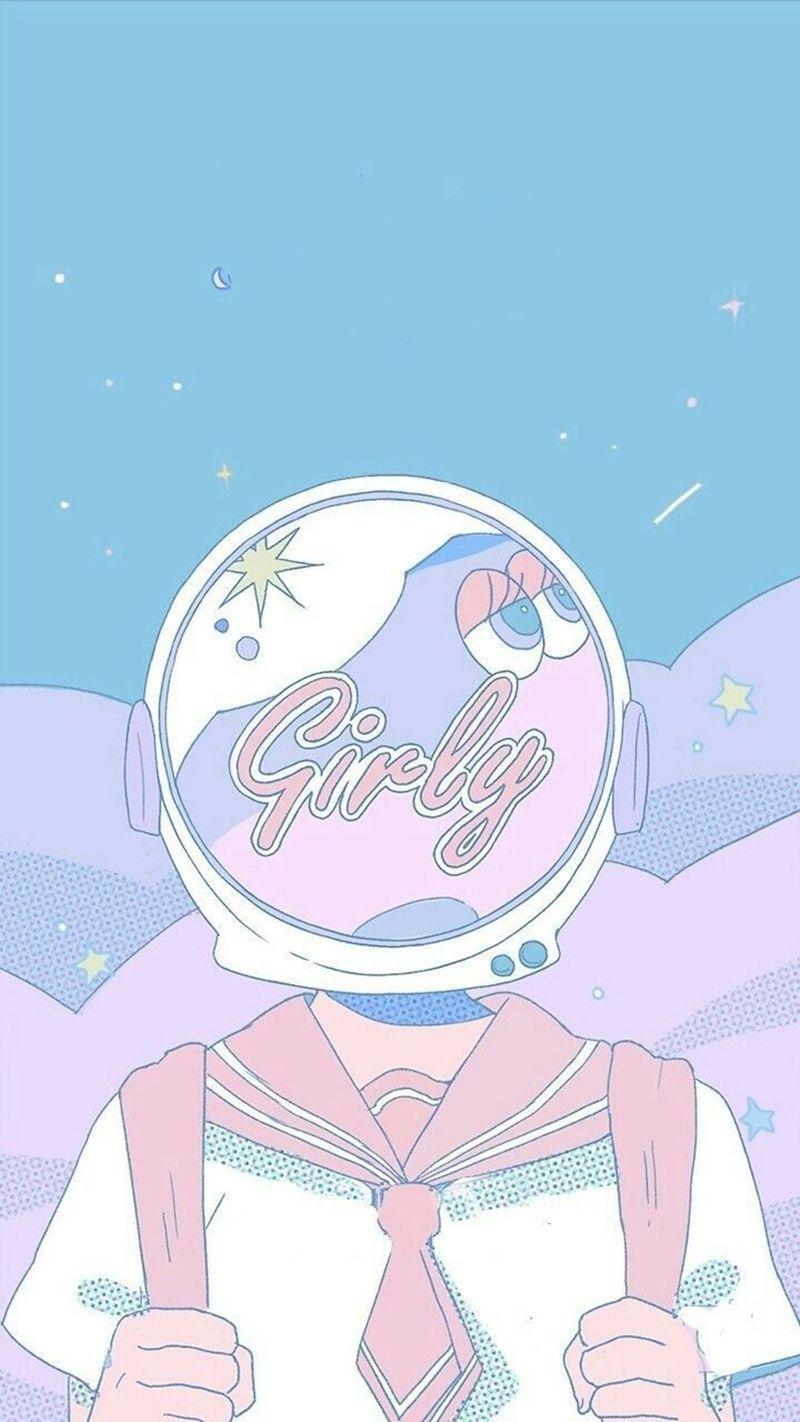 800x1422 Magical Space Aesthetic Art Wallpaper