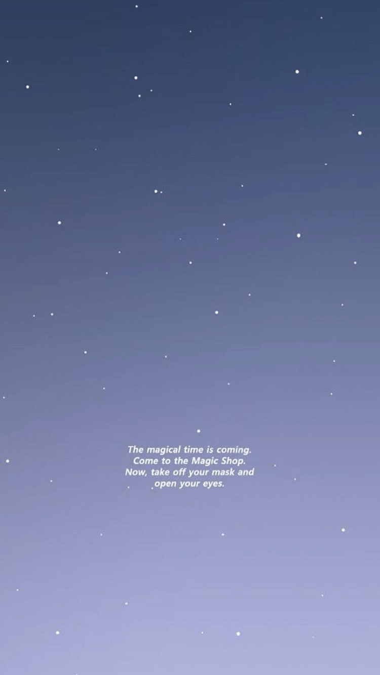 750x1334 Magic Aesthetic Wallpaper
