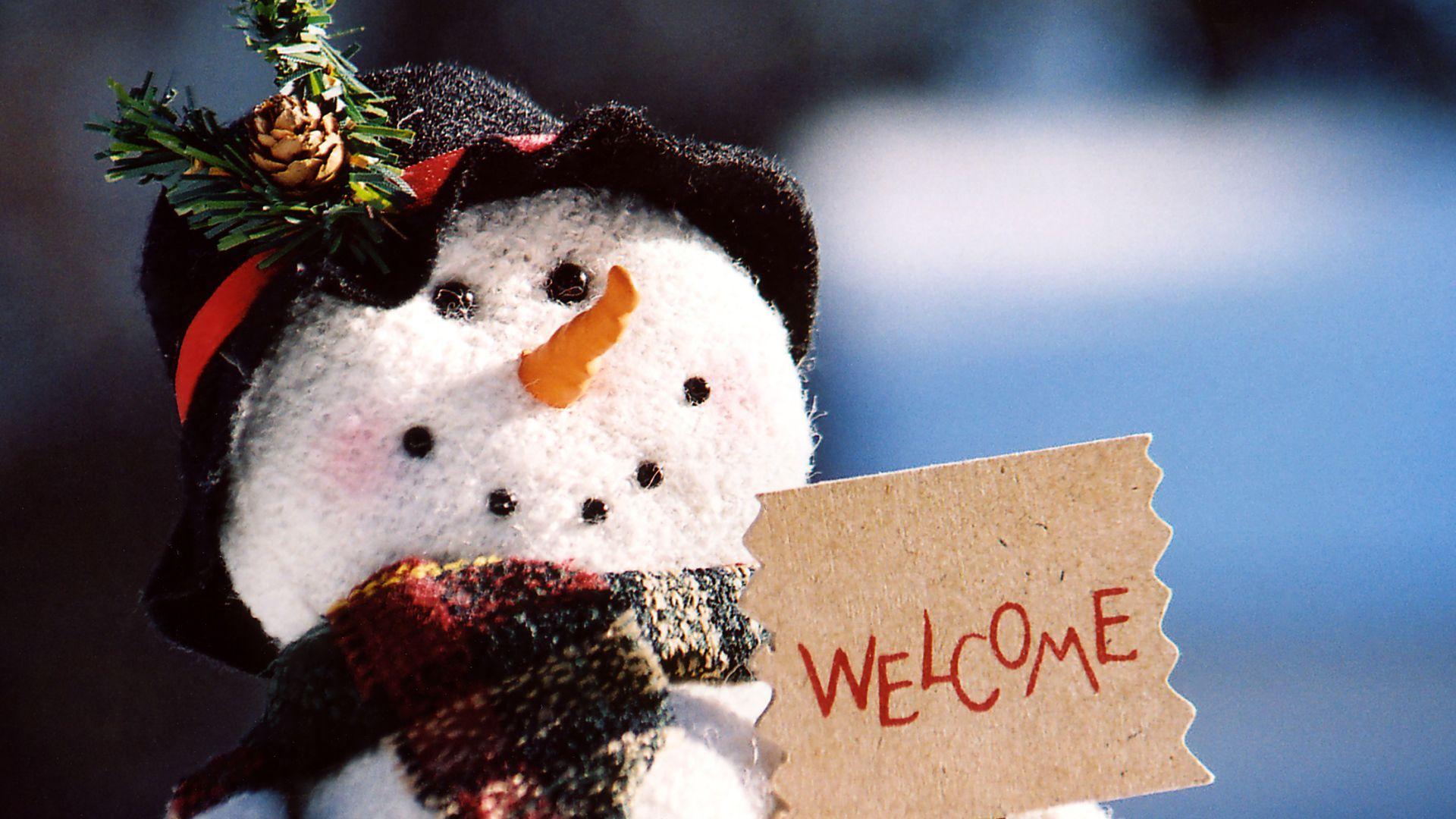 1920x1080 Welcome Christmas Wallpaper