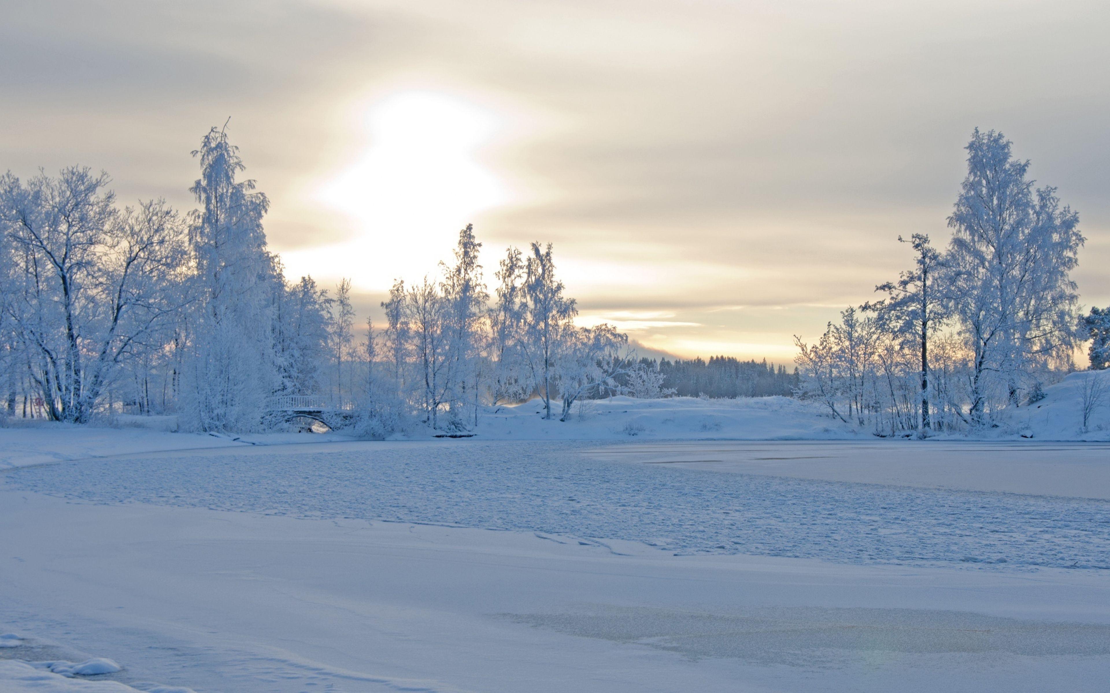 3840x2400 Welcome, Winter. Winter landscape, Winter picture, Winter wallpaper