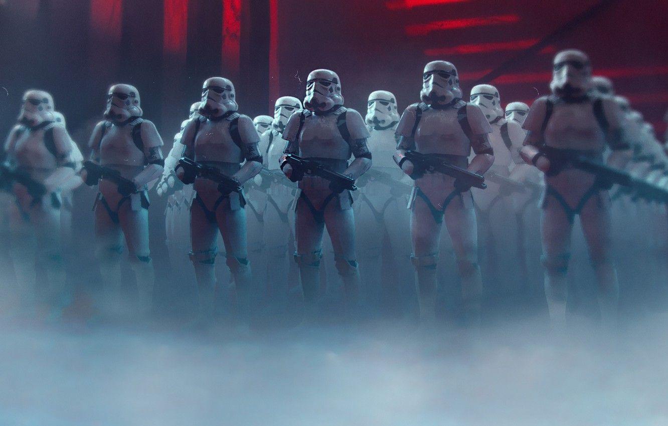 1332x850 Wallpaper Star Wars, Soldiers, Art, Stormtroopers, Stormtroopers, StarWars, Star Wars, Sergii Golotovskiy, by Sergii Golotovskiy, Imperial Stormtroopers, Imperial stormtroopers image for desktop, section арт