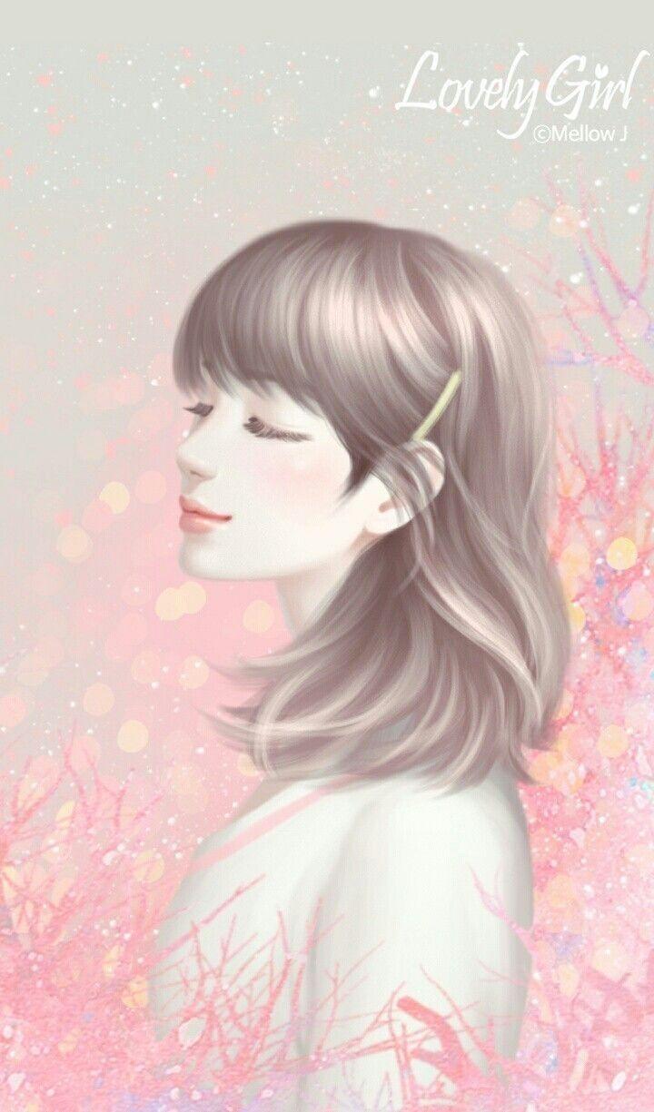 720x1225 Cute Korean Art Wallpaper