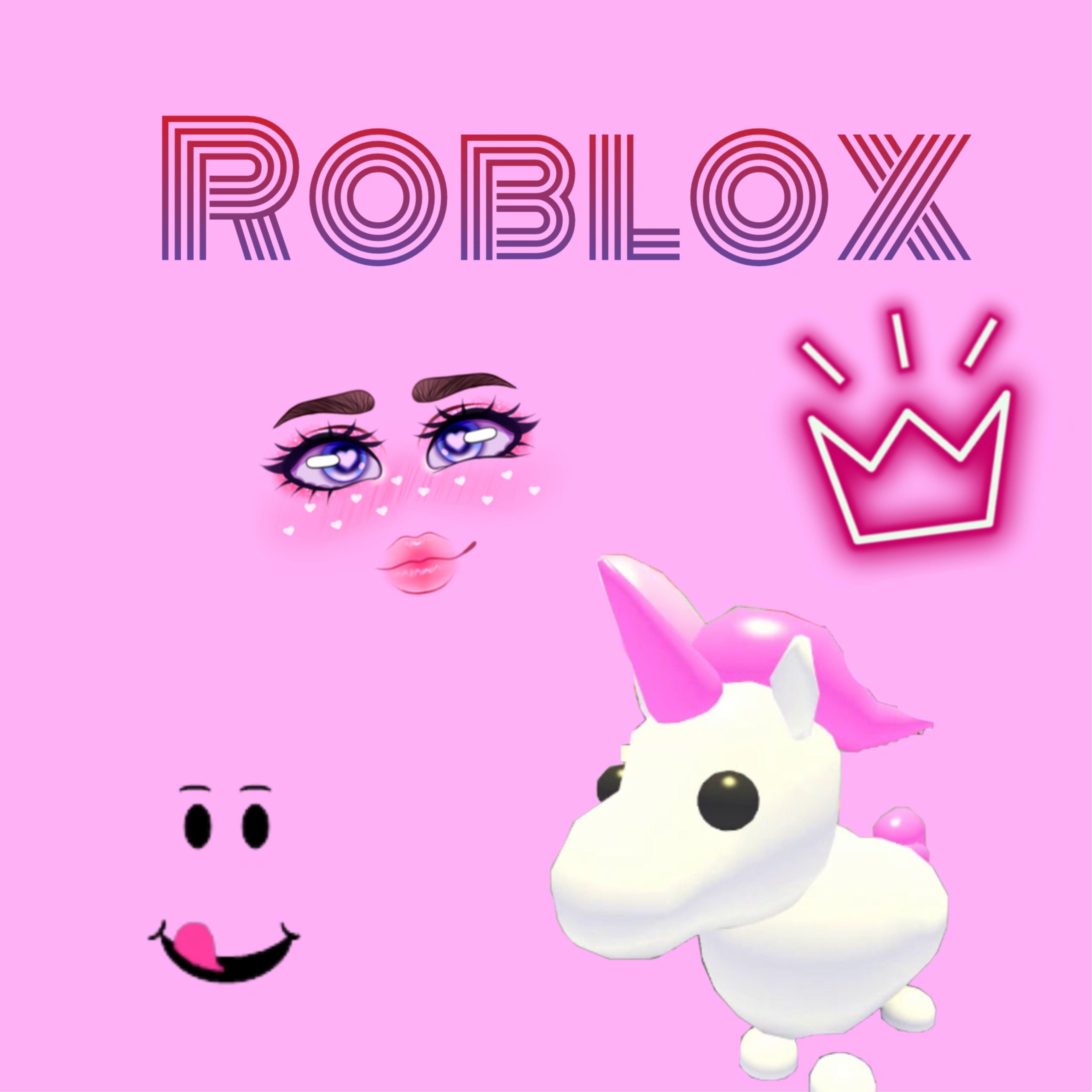 Download Cute Roblox Girl Stylish Pink Wallpaper