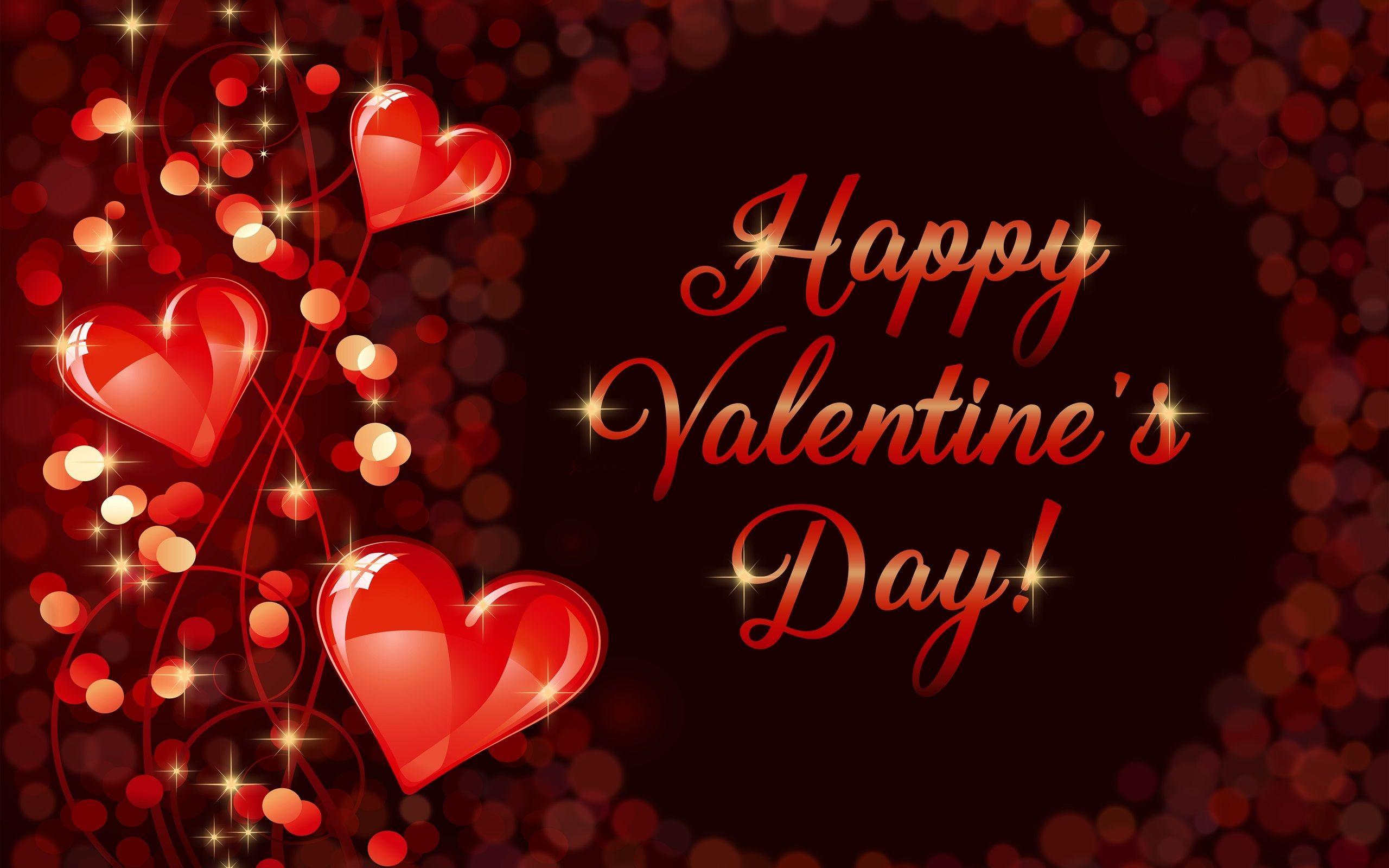 2560x1600 Wallpaper Happy Valentine's Day, romantic, love, hearts 2560x1600 HD Picture, Image