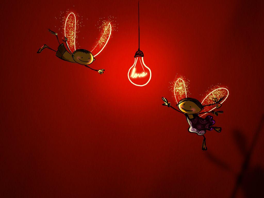 1024x768 Valentine love wallpaper. Valentine love