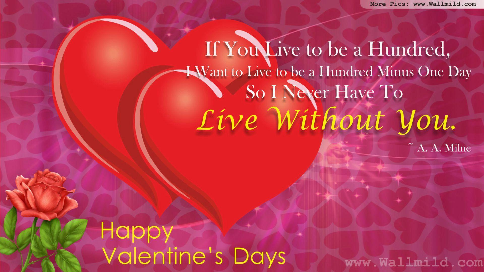 1920x1080 Love Wallpaper With Quotes Free Download Pics For Love Wallpaper & Background Download