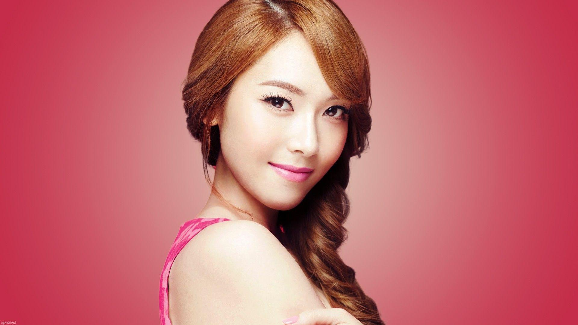 1920x1080 SNSD, Girls Generation, Asian, Model, Musicians, Singer, Jessica Jung, Korean, Women, Face, Brunette, Brown Eyes Wallpaper HD / Desktop and Mobile Background