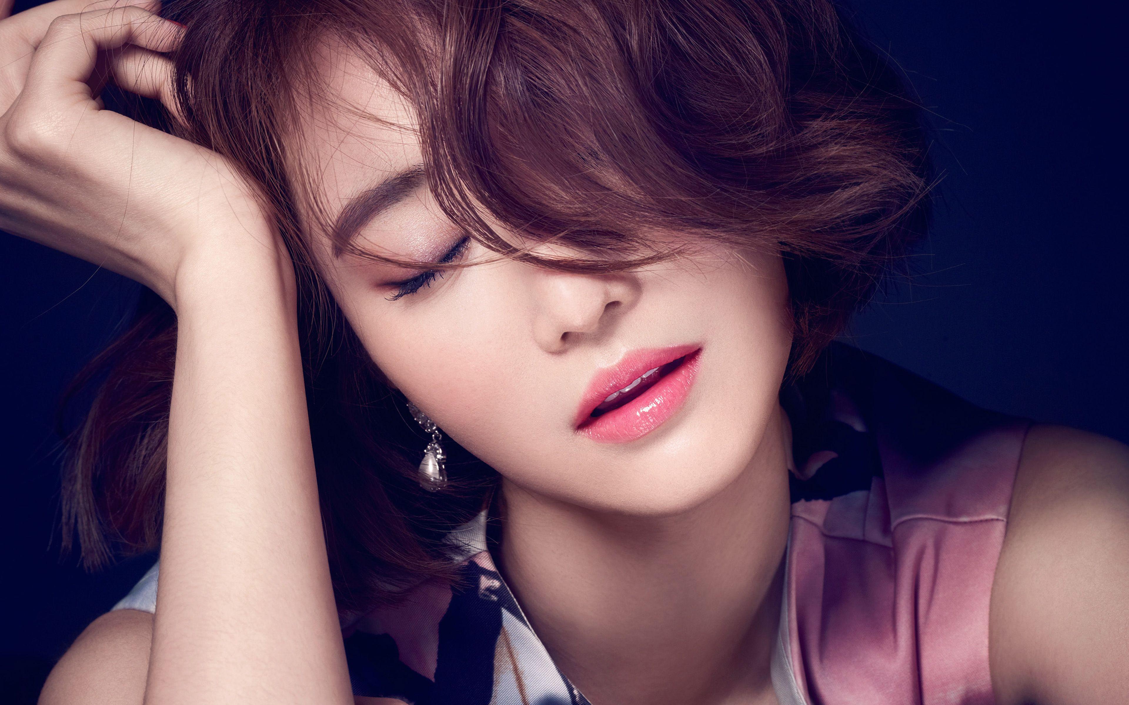 3840x2400 Download Wallpaper Go Joon Hee, Korean Actress, Portrait, 4k, Photohoot, Face, Korean Fashion Model, Kim Eun Joo For Desktop With Resolution 3840x2400. High Quality HD Picture Wallpaper