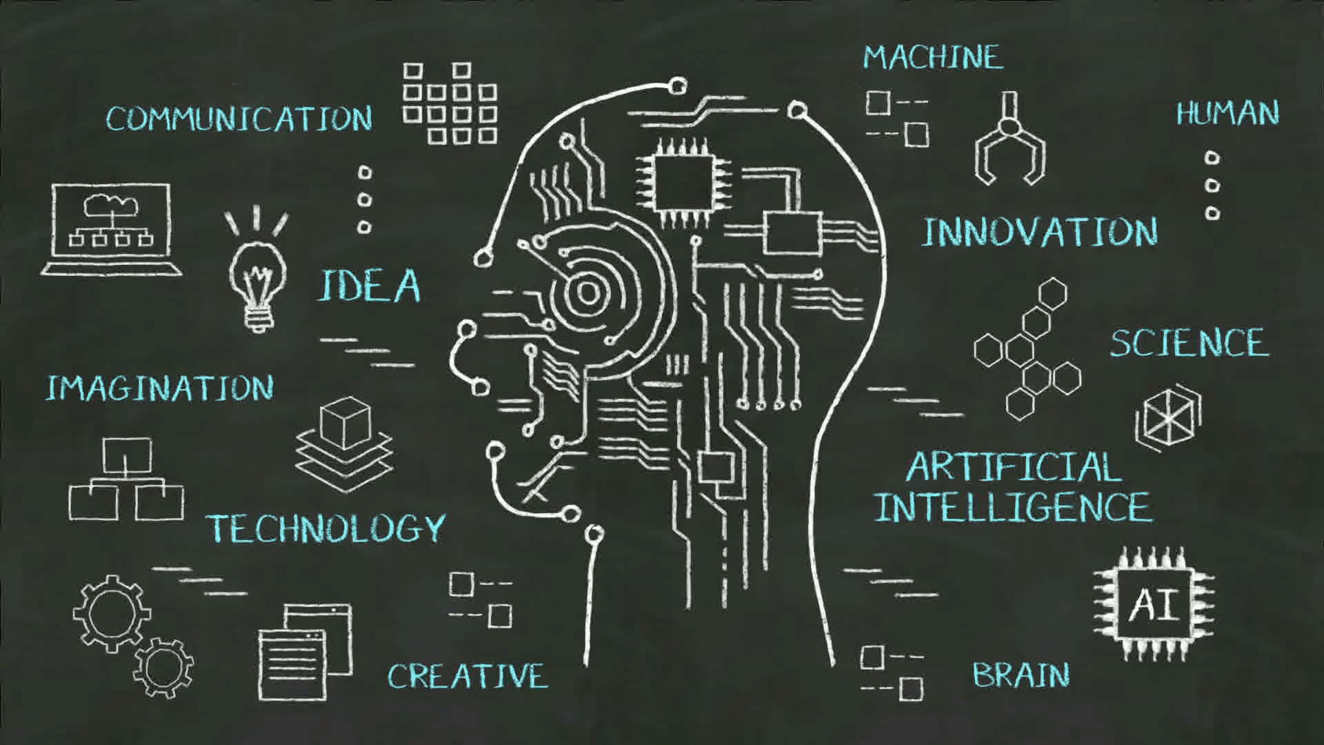 1920x1080 Artificial Intelligence Image Head HD Wallpaper