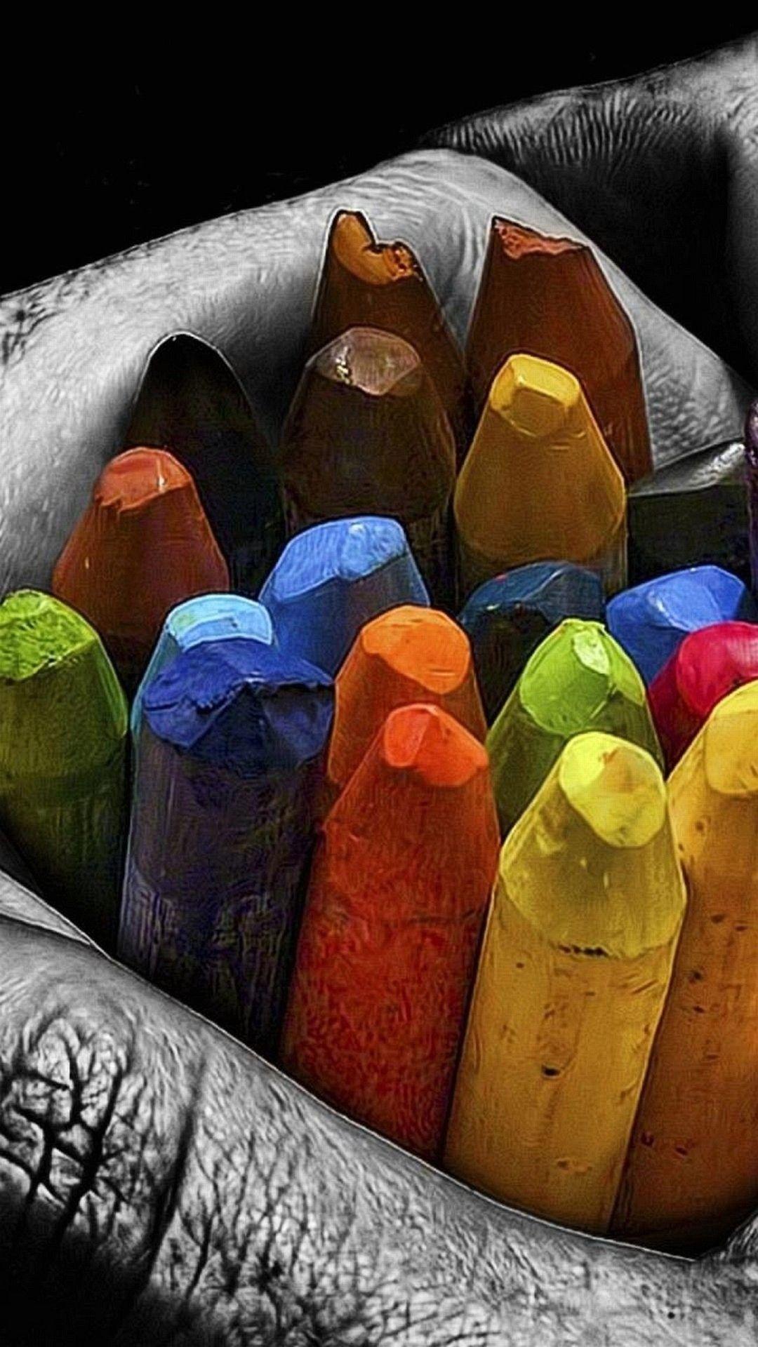 1080x1920 Z Wallpaper iPhone 6 Plus Hand Colors 5 5 Inches 143 x 1920