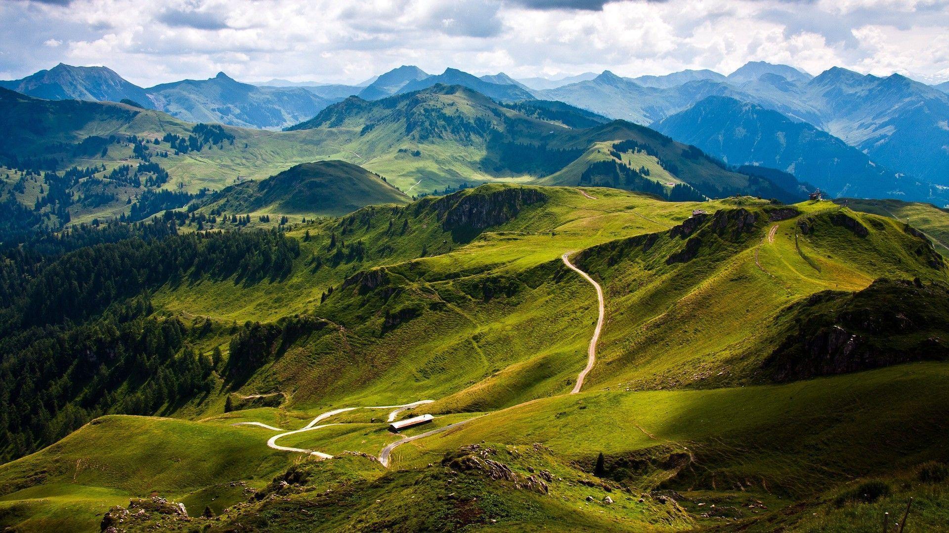 1920x1080 Austrian Alps Wallpaper