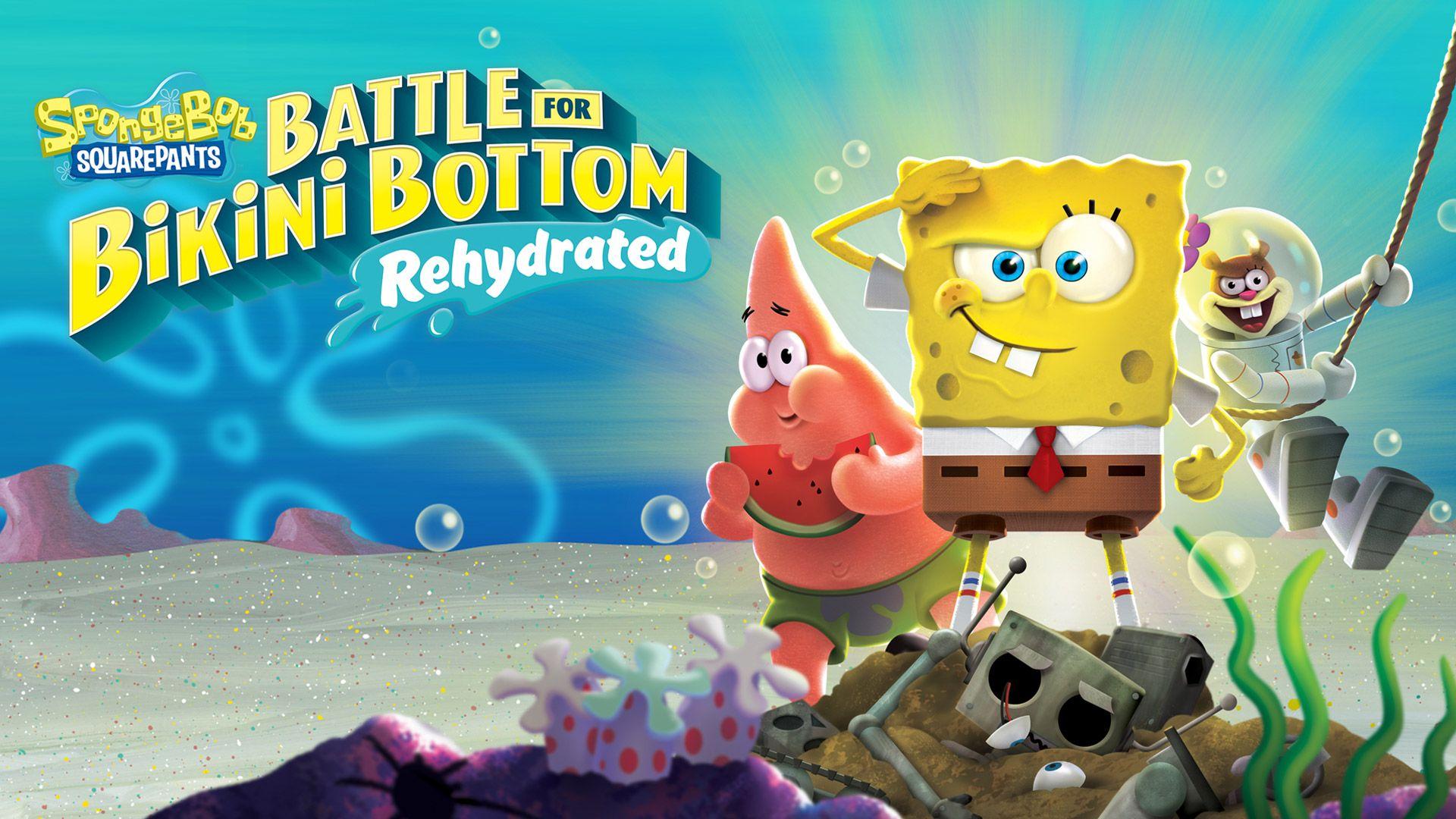 1920x1080 SpongeBob SquarePants: Battle for Bikini Bottom Wallpaper in 1920x1080