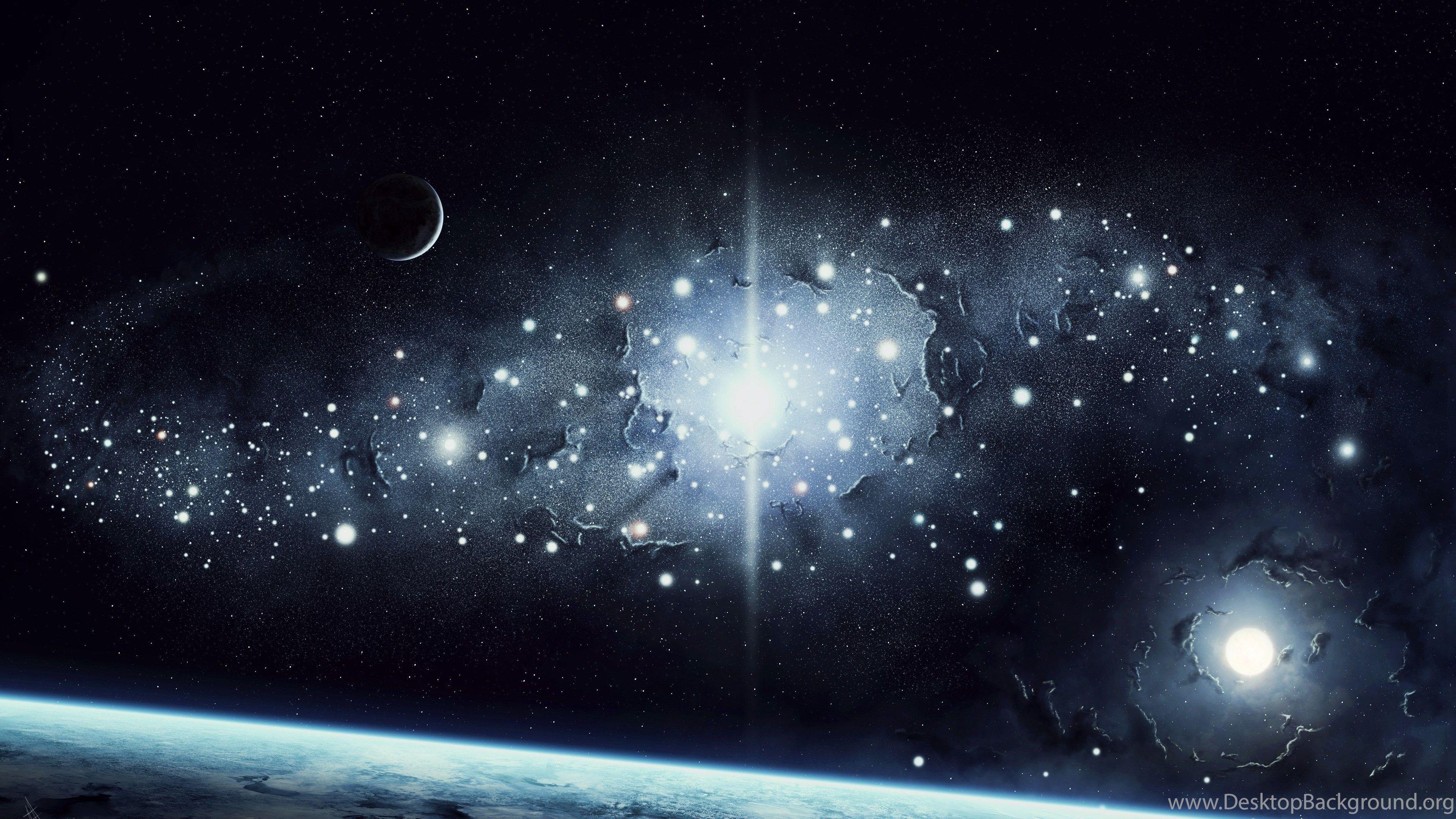 3840x2160 HD Galaxy Wallpaper For Free Download Desktop Background