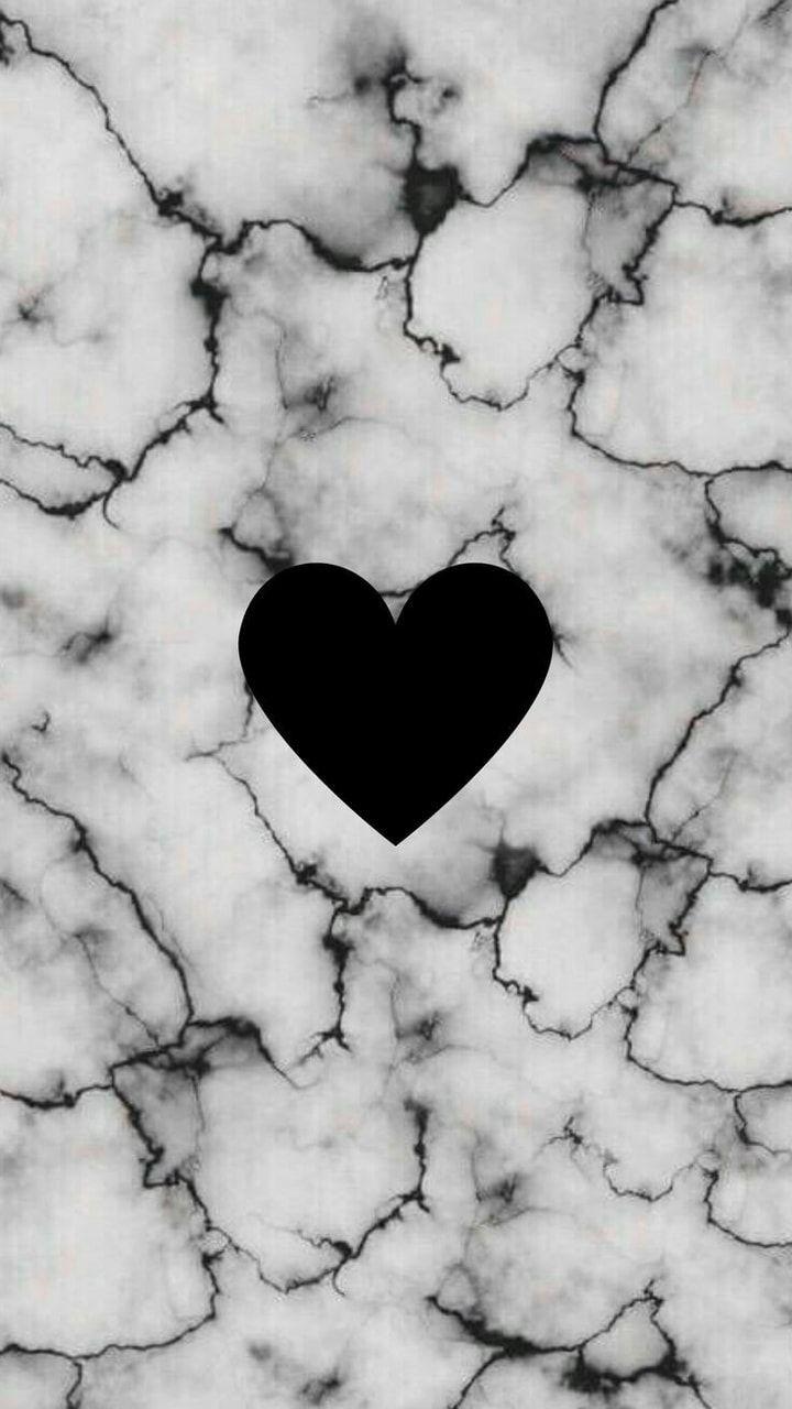 720x1280 Heart, Wallpaper, Broken And Blackandwhite Instagram Highlight Icon Wallpaper & Background Download