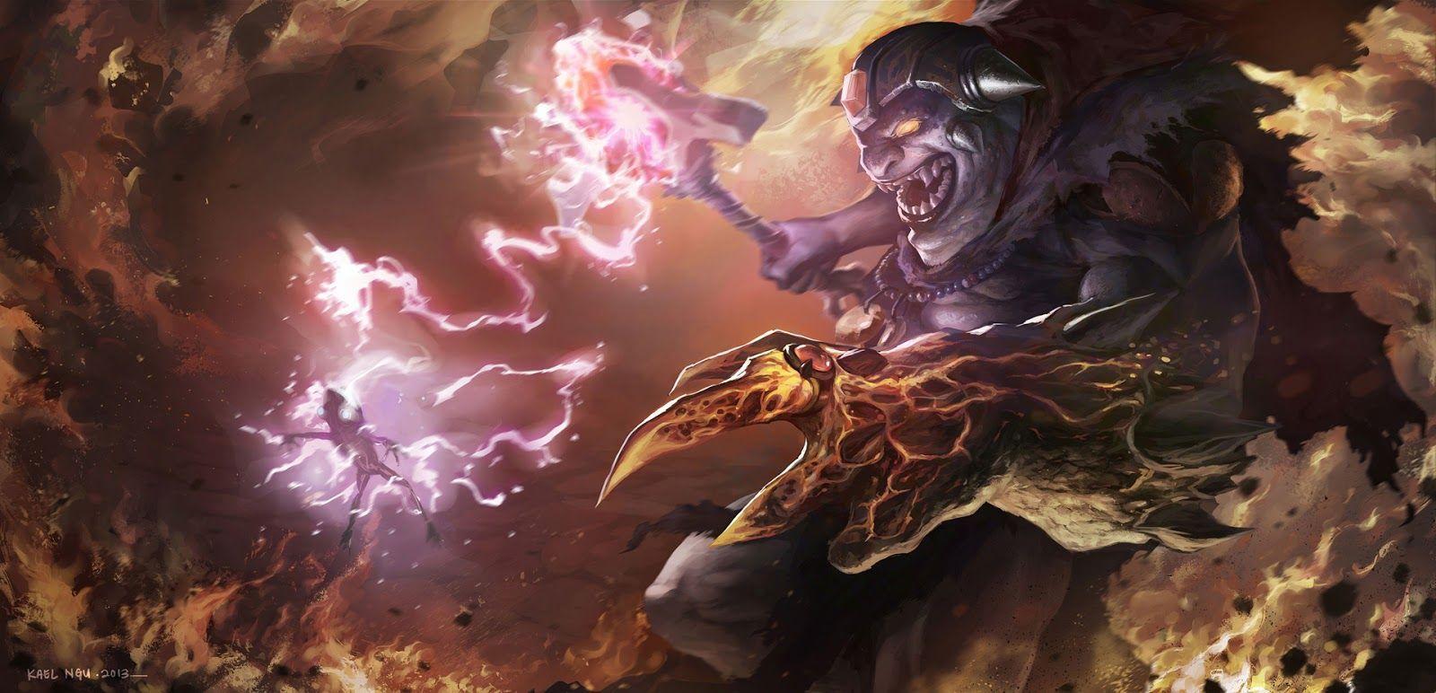 1600x772 Lion Dota 2 HD Wallpaper. Witch wallpaper, Art, Lion prey