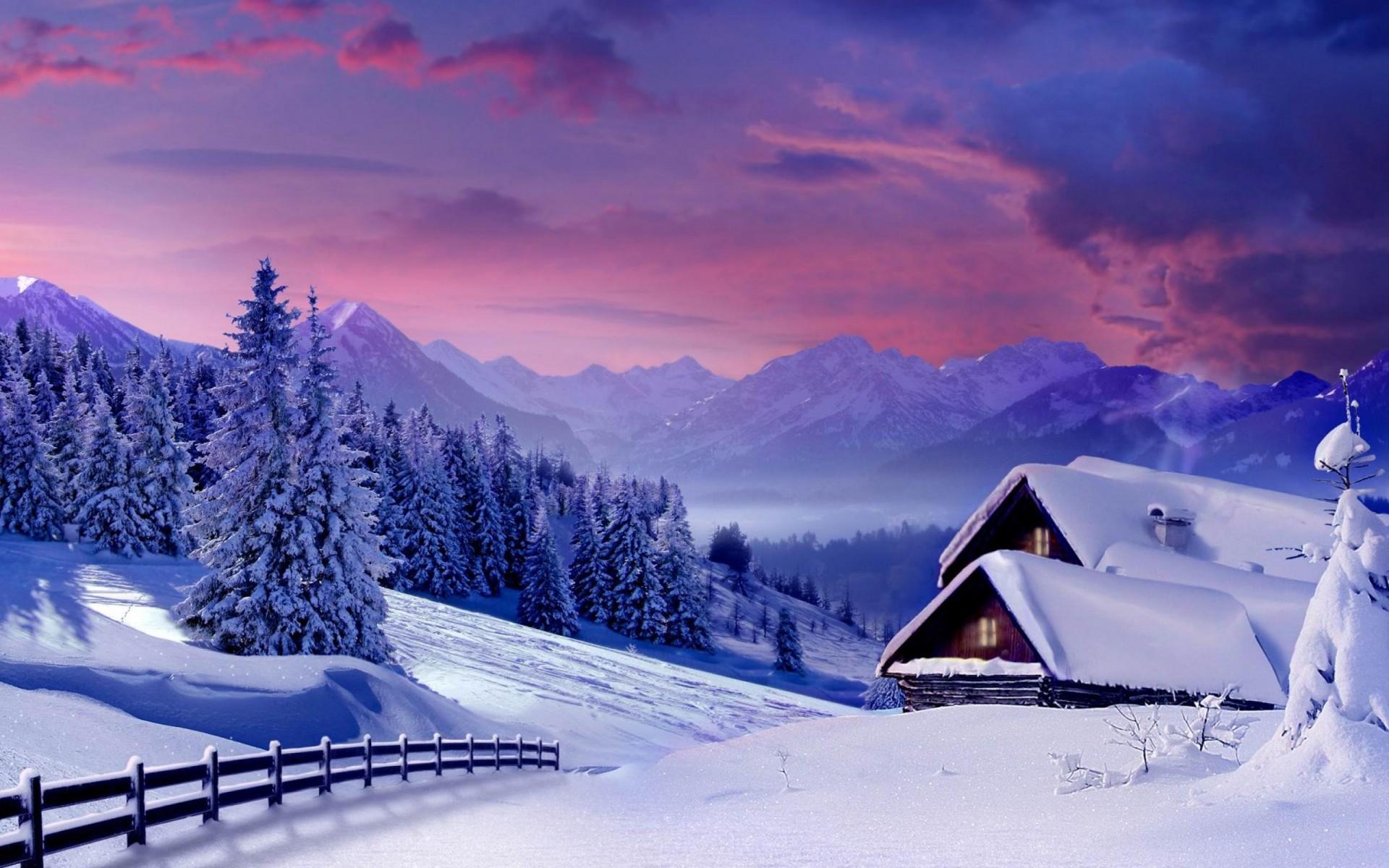 Winter Mountain Cabin Wallpapers   Top Free Winter Mountain Cabin