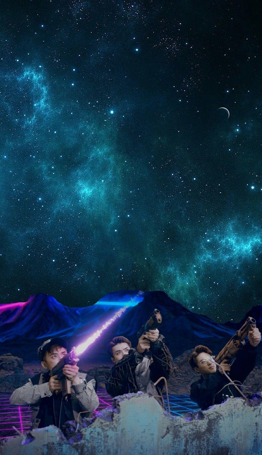 1106x1920 Exo Wallpaper background picture