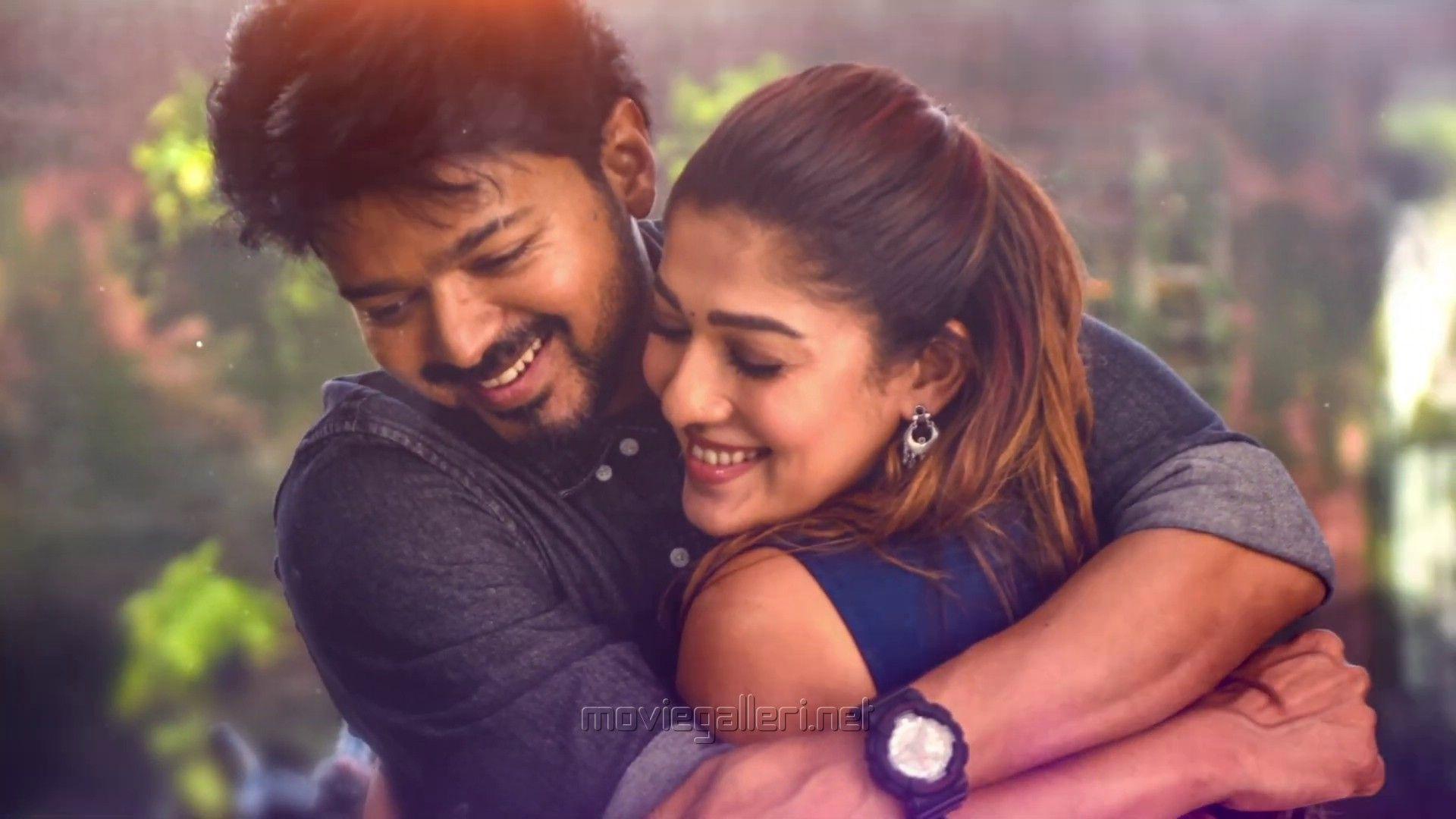 1920x1080 Bigil Movie Photo HD. Vijay. Nayanthara. New Movie Posters