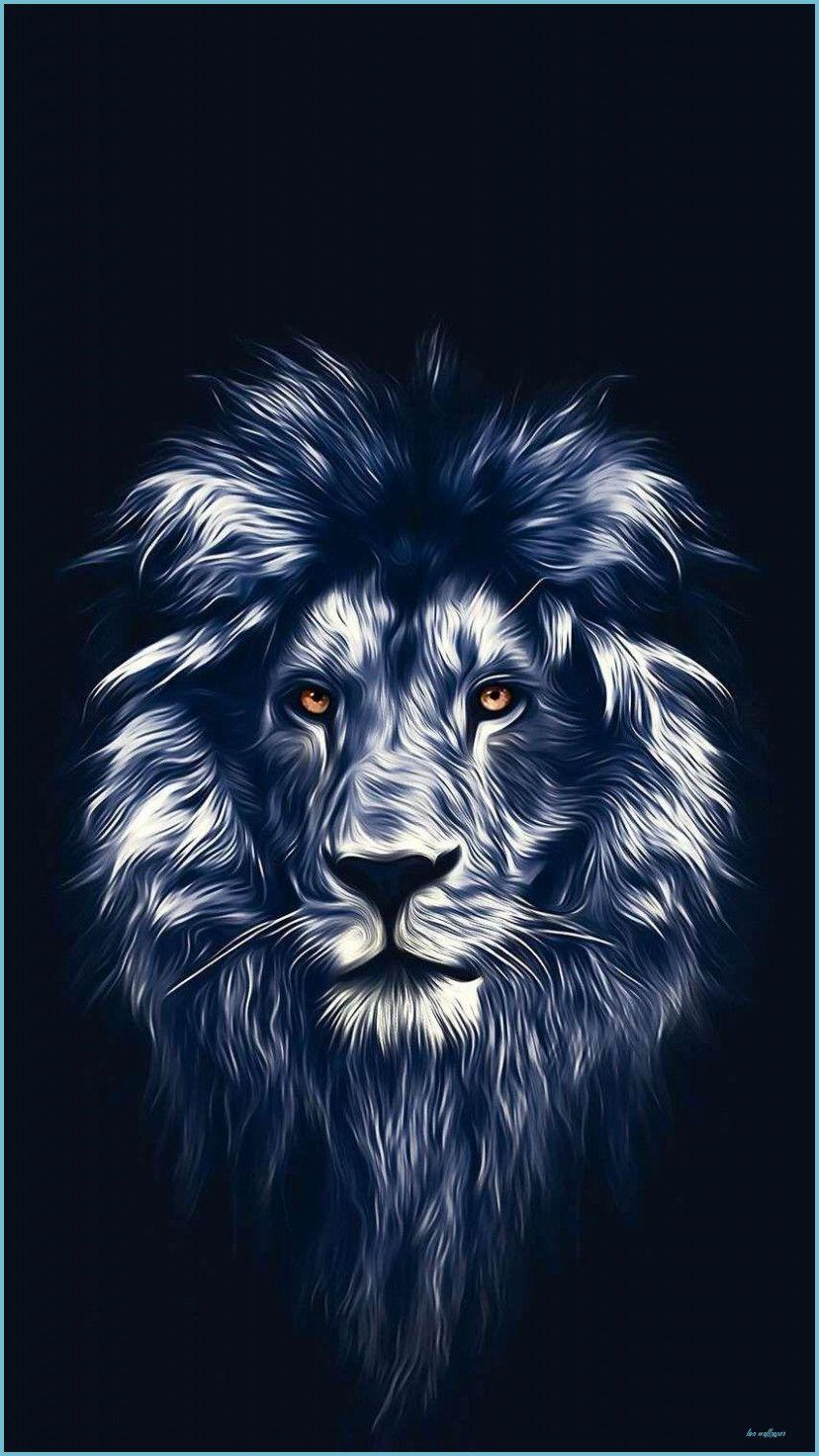 828x1472 Lion HD Face iPhone Wallpaper