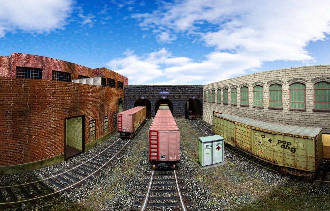 1332x850 Wallpaper Half Life, CS:GO, Counte Strike, CS 1. HL De_train Image For Desktop, Section игры