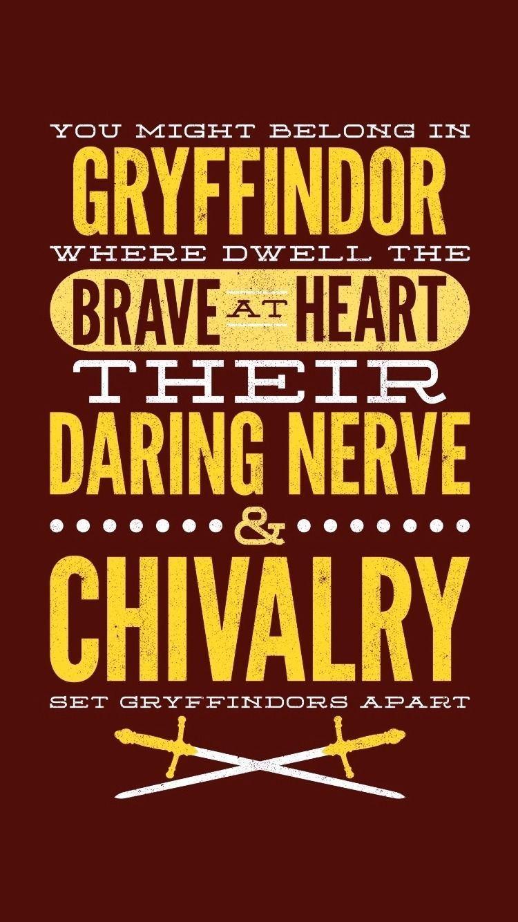 750x1334 Harry Potter Phone Gryffindor Wallpaper