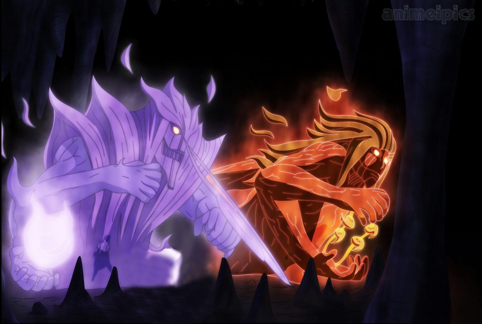 1600x1078 Susanoo Vs Kurama Wallpaper