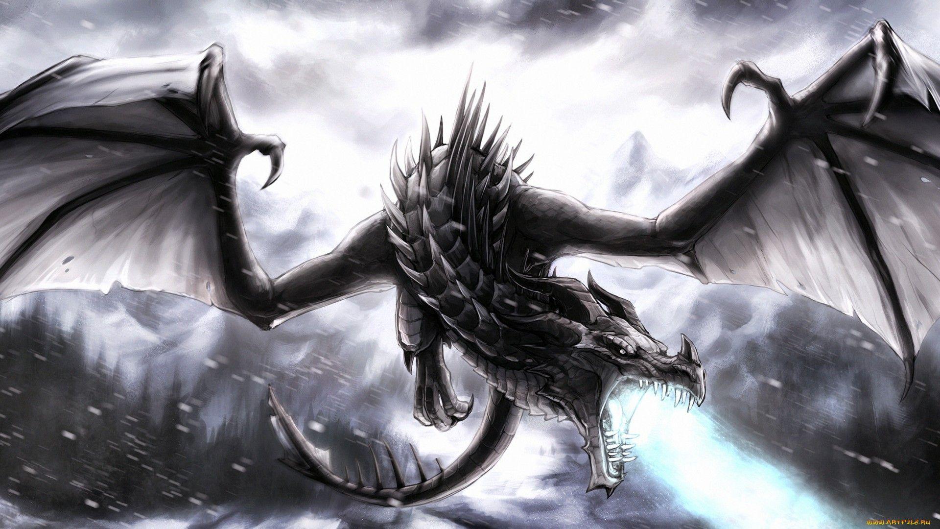 1920x1080 Title Black Dragon Fantasy .