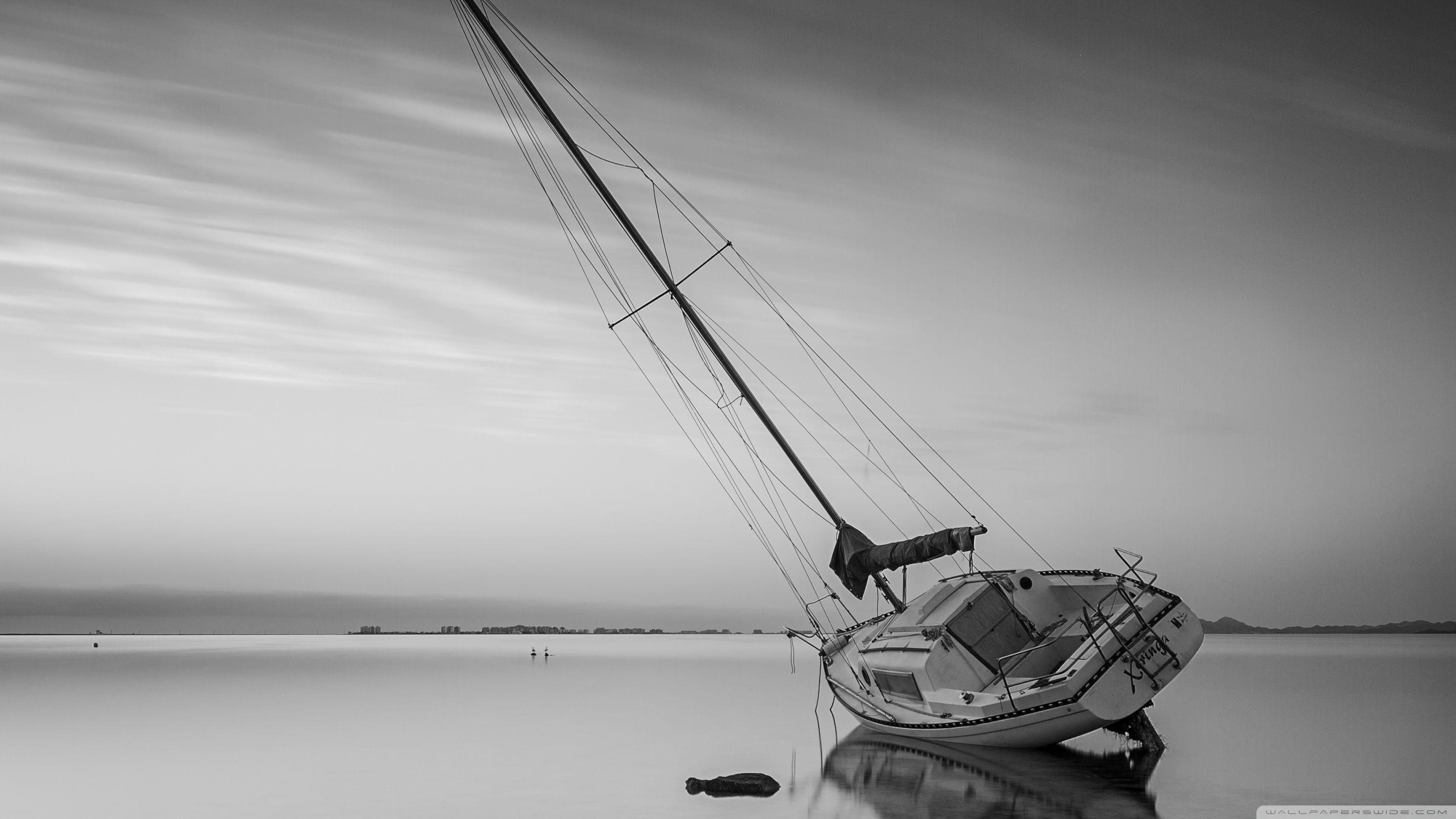 2880x1620 Hdwallpaper87.com Stranded Boat Desktop Wallpaper. Free Stranded Boat Phone Background Image