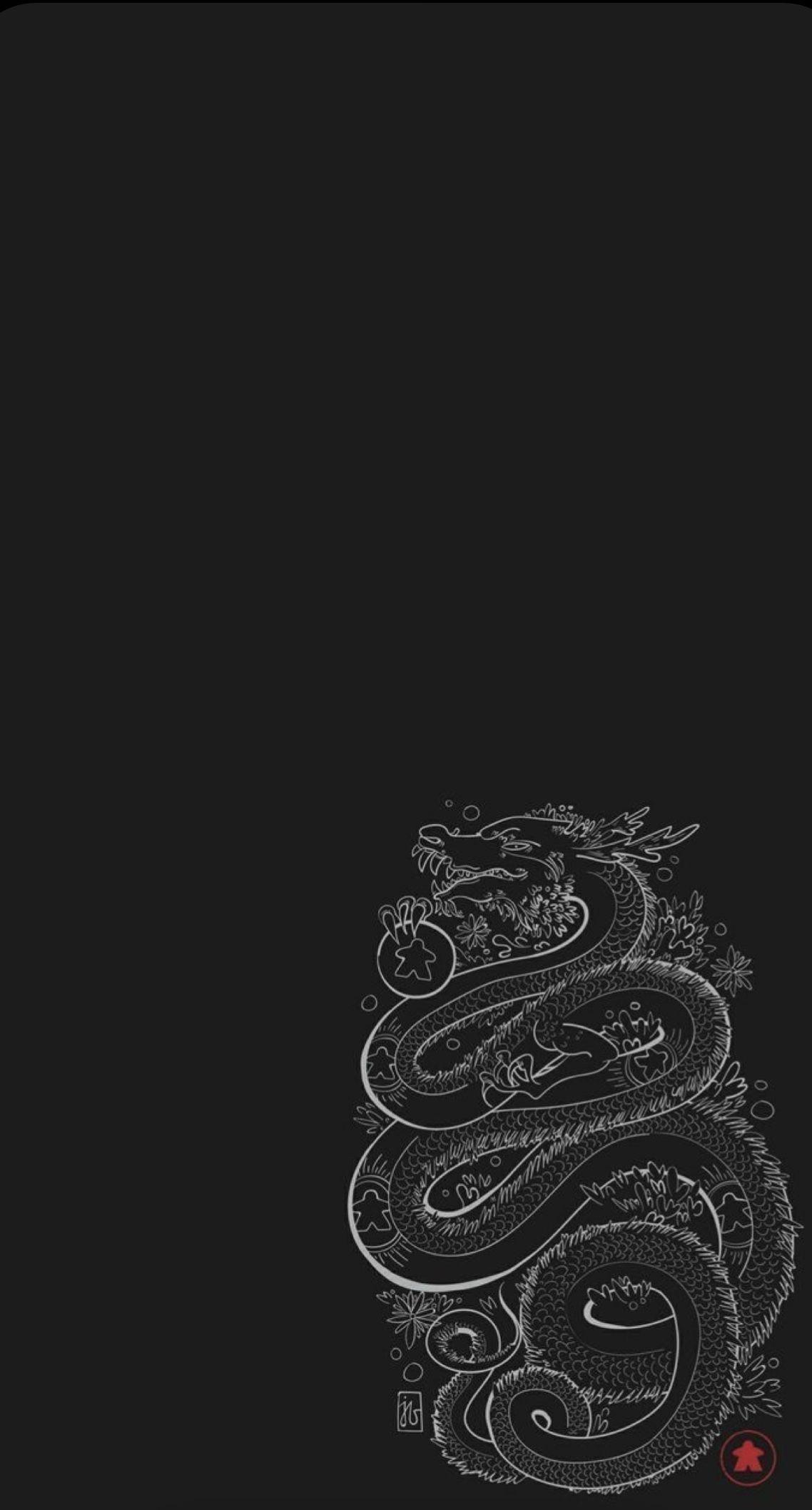 1138x2116 Sztuka japońska. Dragon wallpaper iphone, Dark wallpaper iphone, Anime wallpaper iphone
