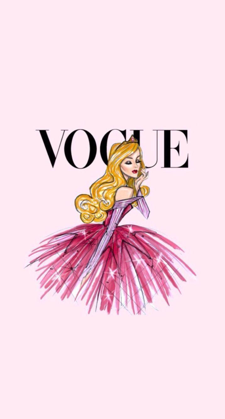 716x1334 Fashion Wallpaper Princess Vogue