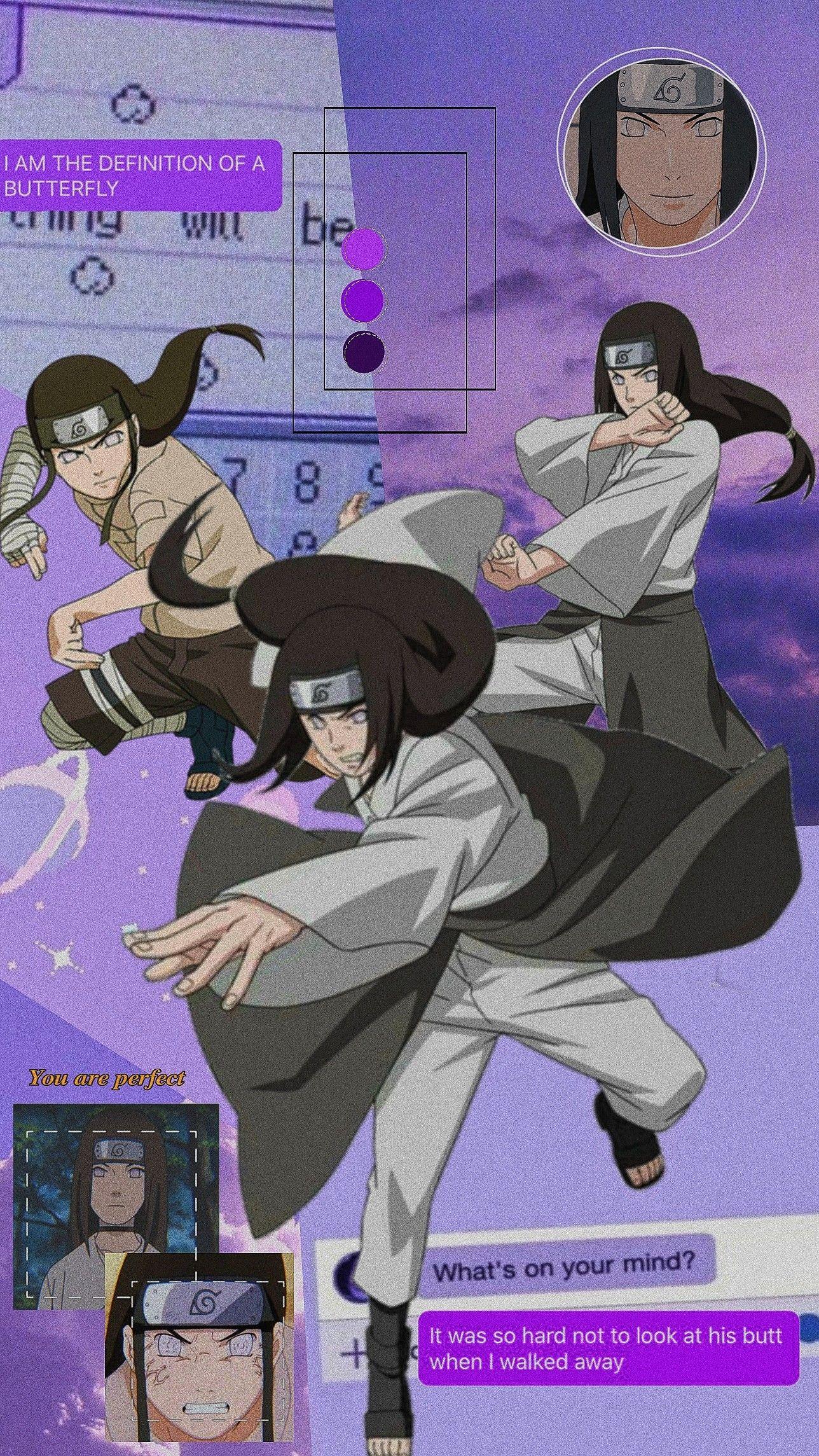 1288x2289 Neji Hyuga Aesthetic Wallpaper