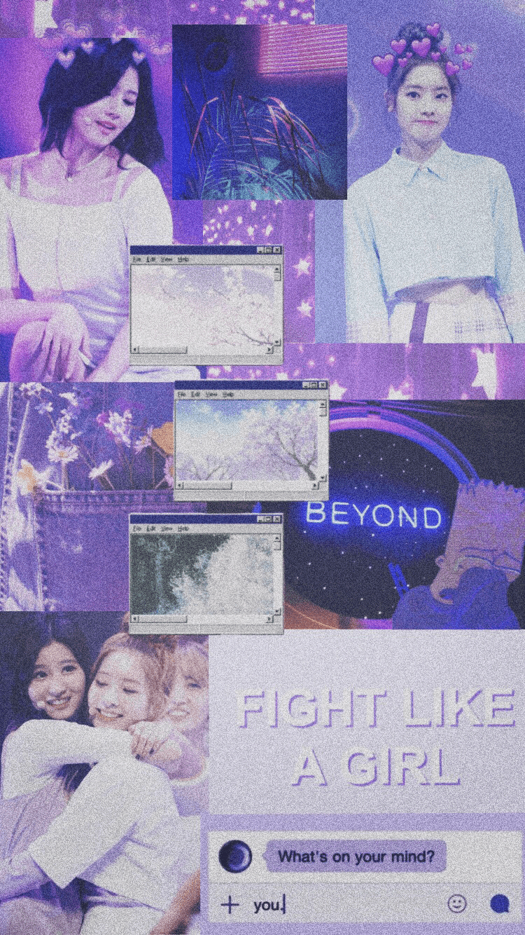 750x1334 Saida lockscreen aesthetic purple