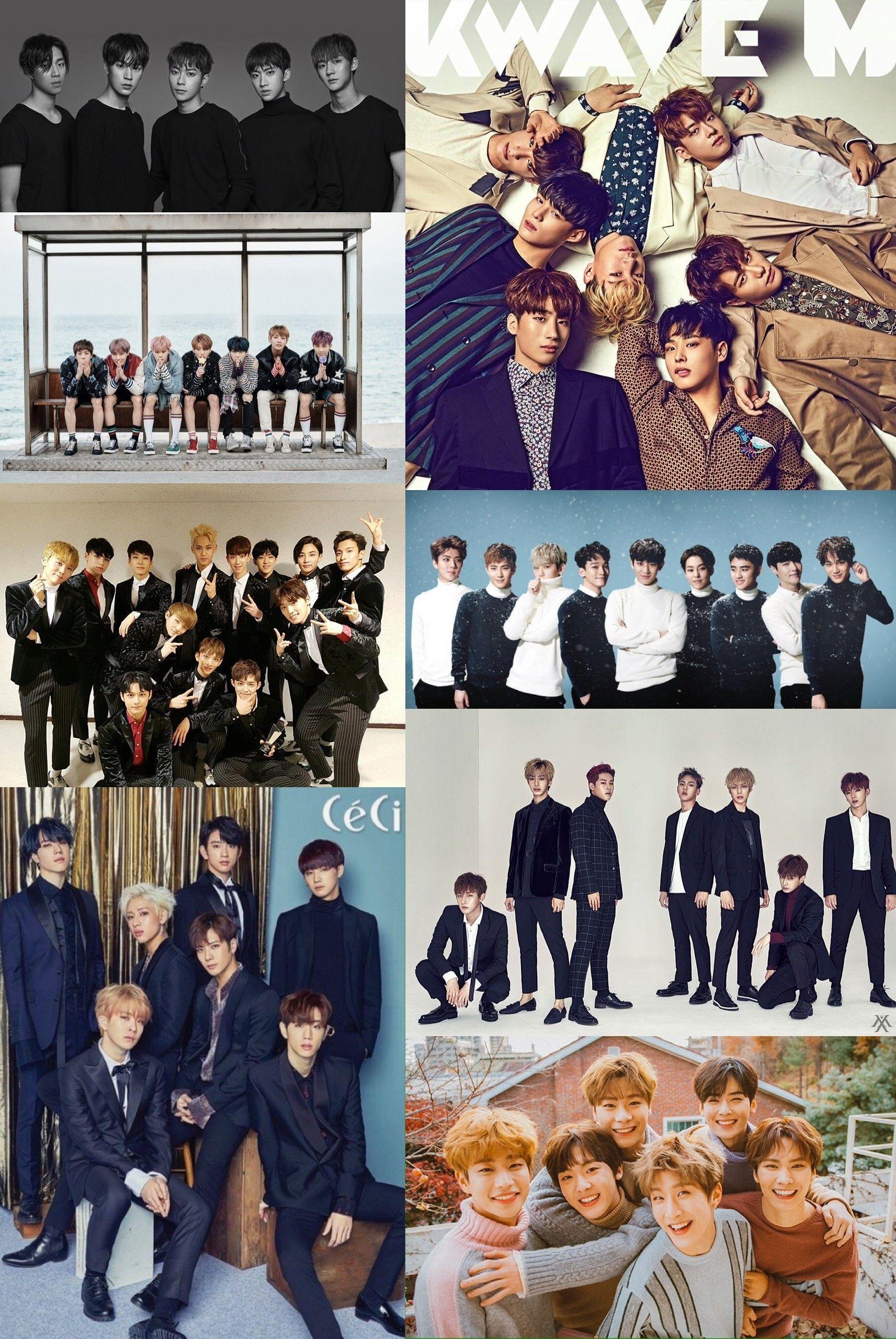 1713x2560 EXO BTS Got7 Laptop Wallpaper