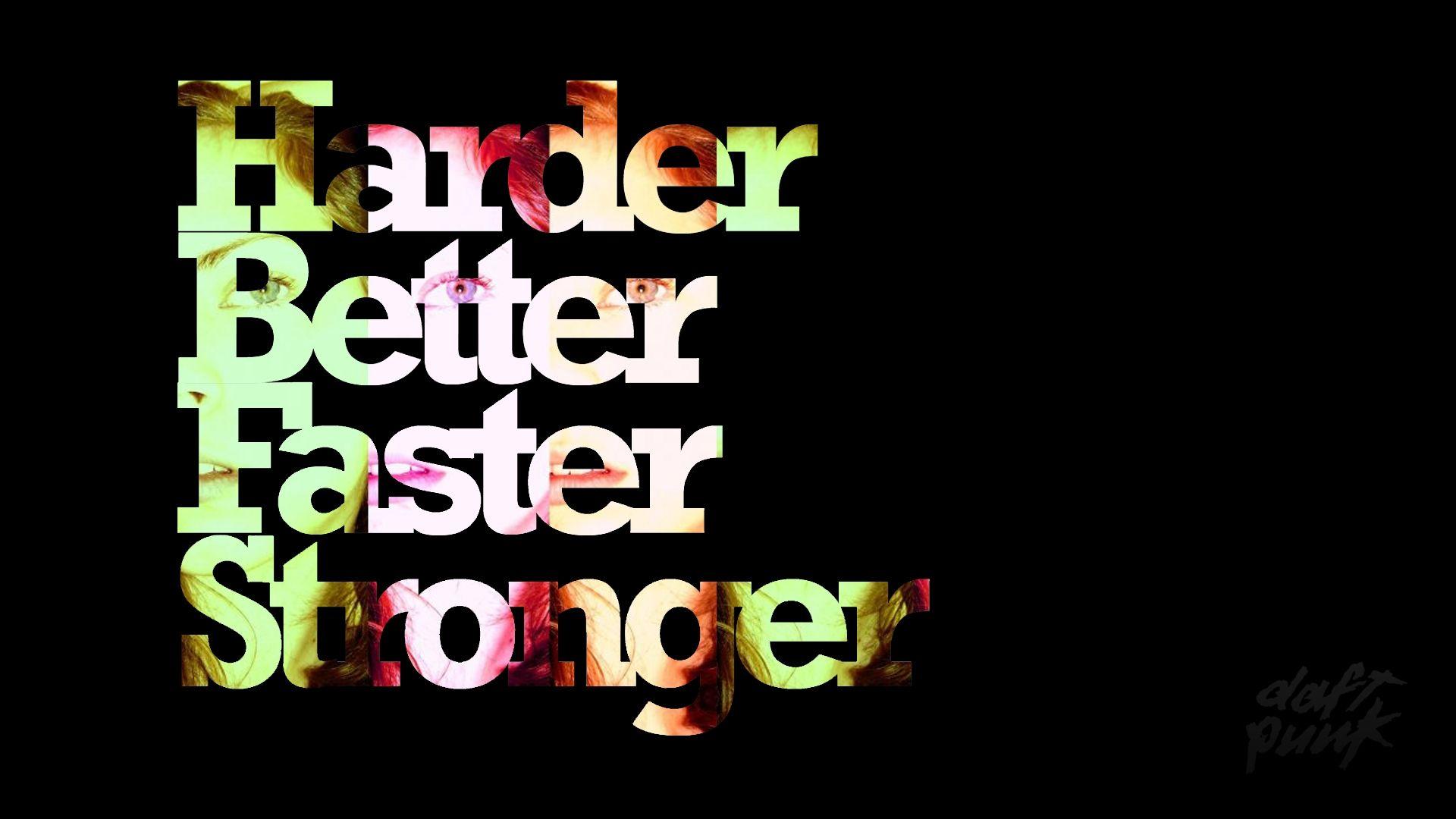 1920x1080 Download Wallpaper 1920x1080 daft punk, words, song, font, colors Full HD 1080p HD Background