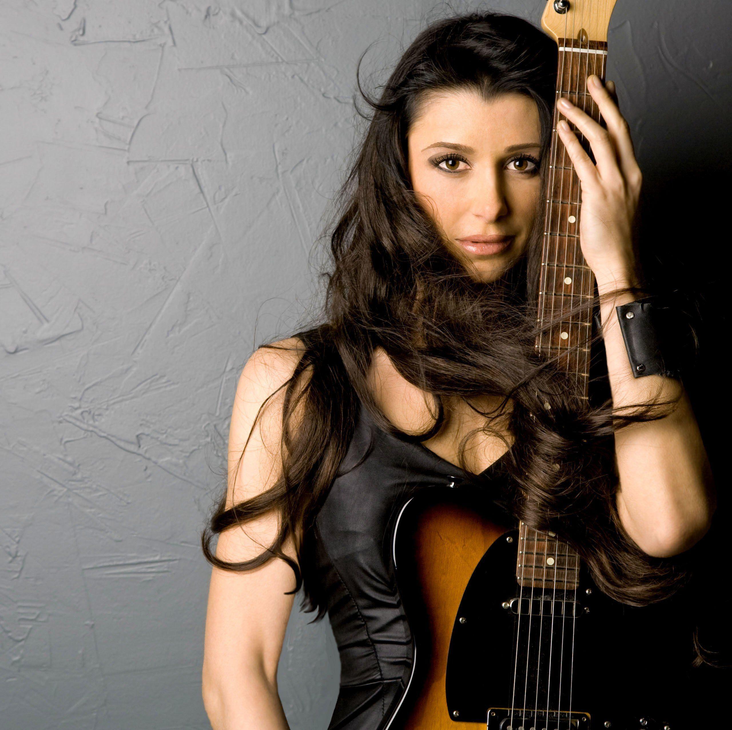 2560x2552 female, Guitar, Girl, Girls, Women, Woman, Hard, Rock, Heavy, Metal Wallpaper HD / Desktop and Mobile Background
