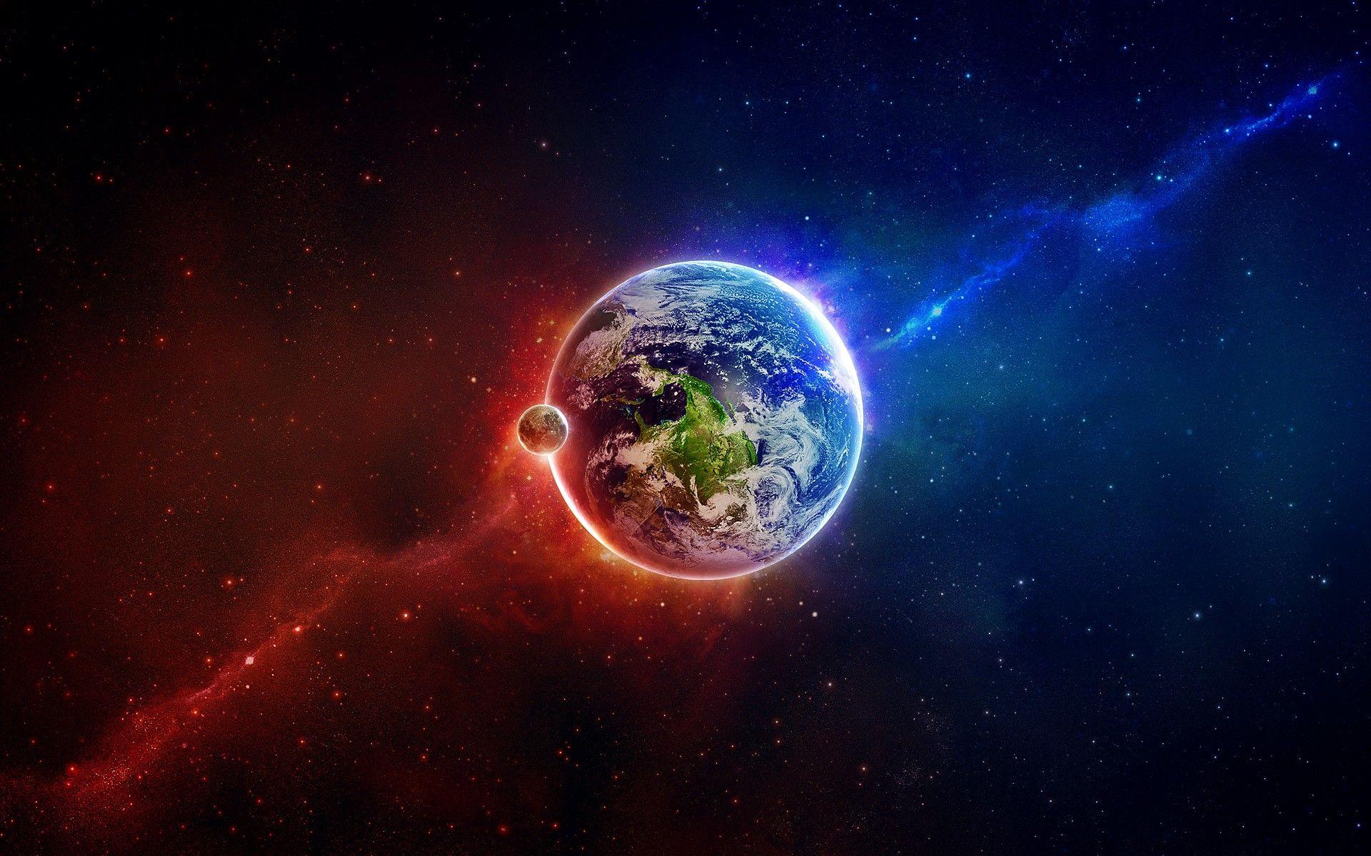 1920x1200 Blue Lighting Wallpaper