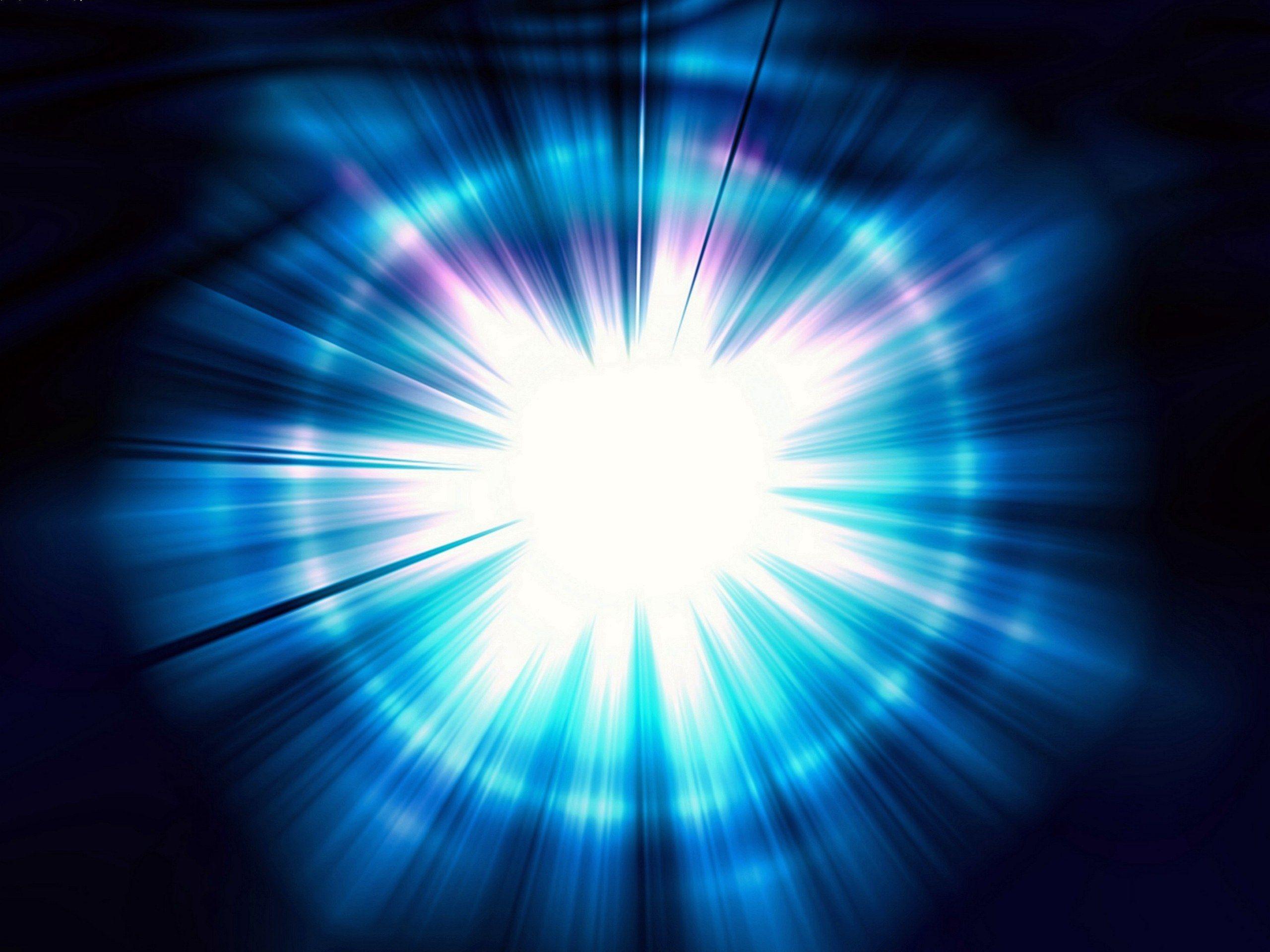 2560x1920 Blue Lightning Wallpaper