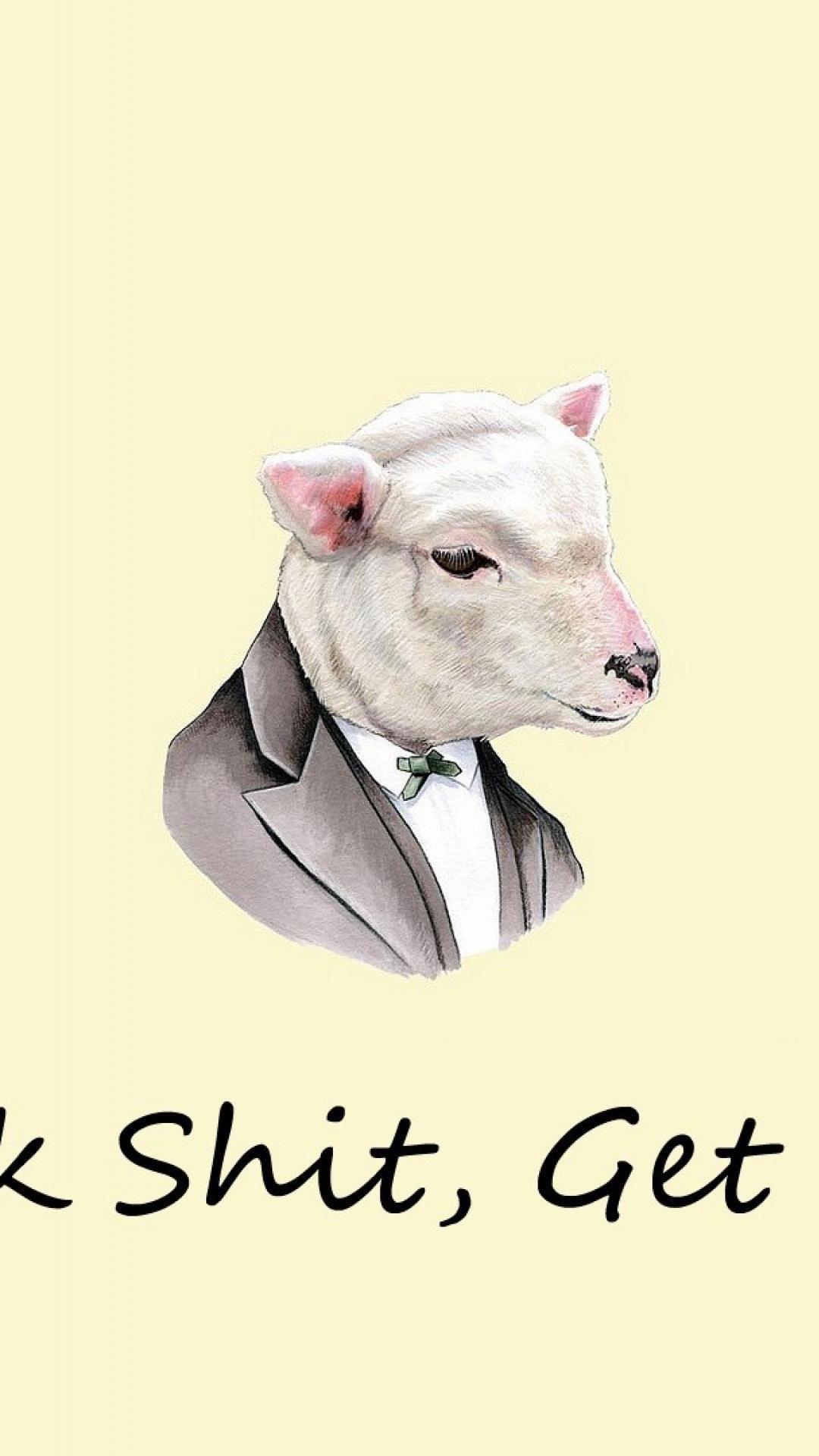1080x1920 Download Cute Sheep Wallpaper, HD Background Download