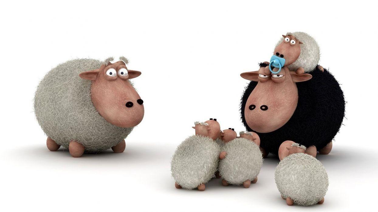 1244x700 OwdLarrd Funny Sheep Cartoon Sheep wallpaperx1080