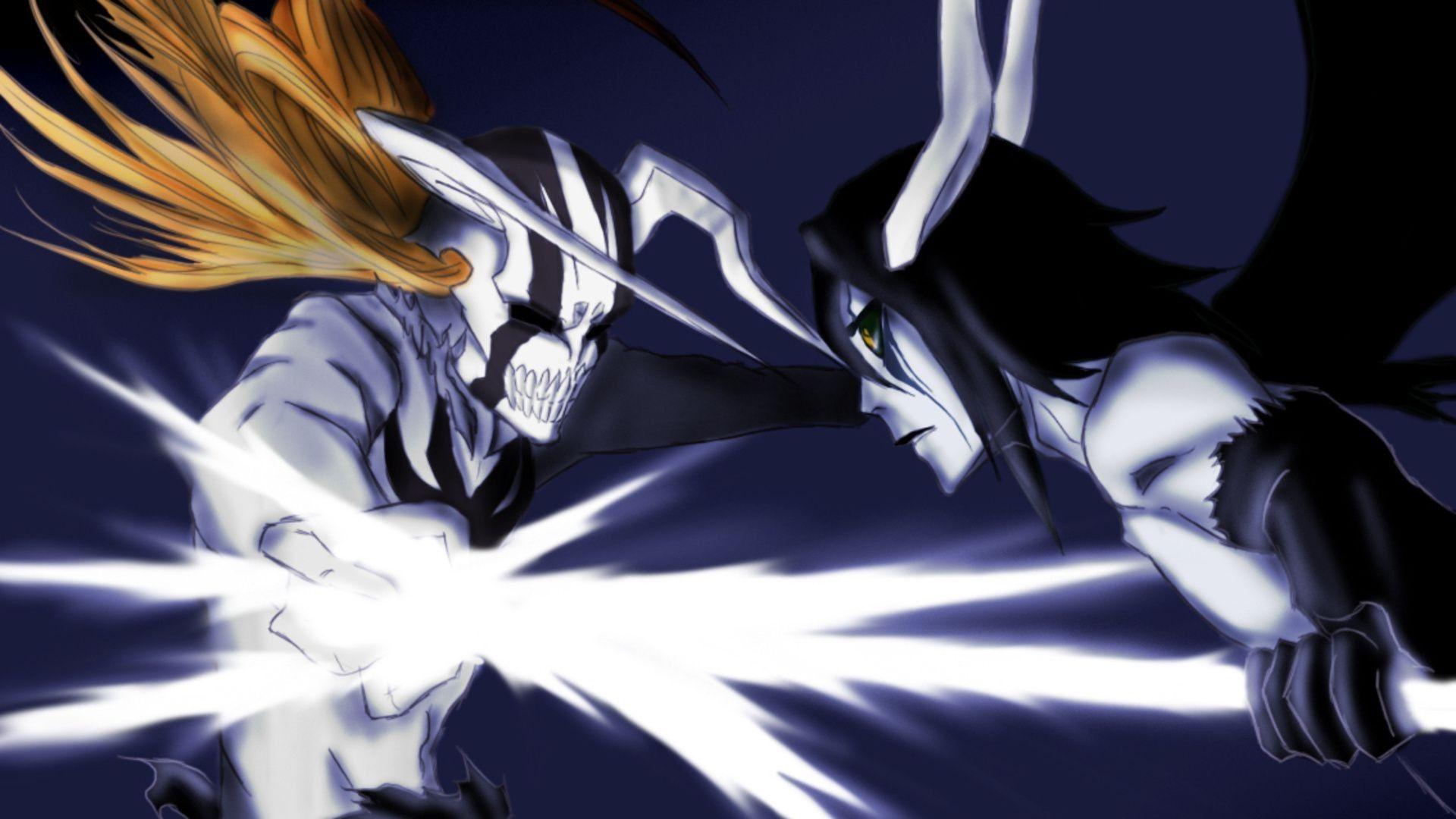 1920x1080 Hollow ichigo ulquiorra battle the arrancar Anime bleach
