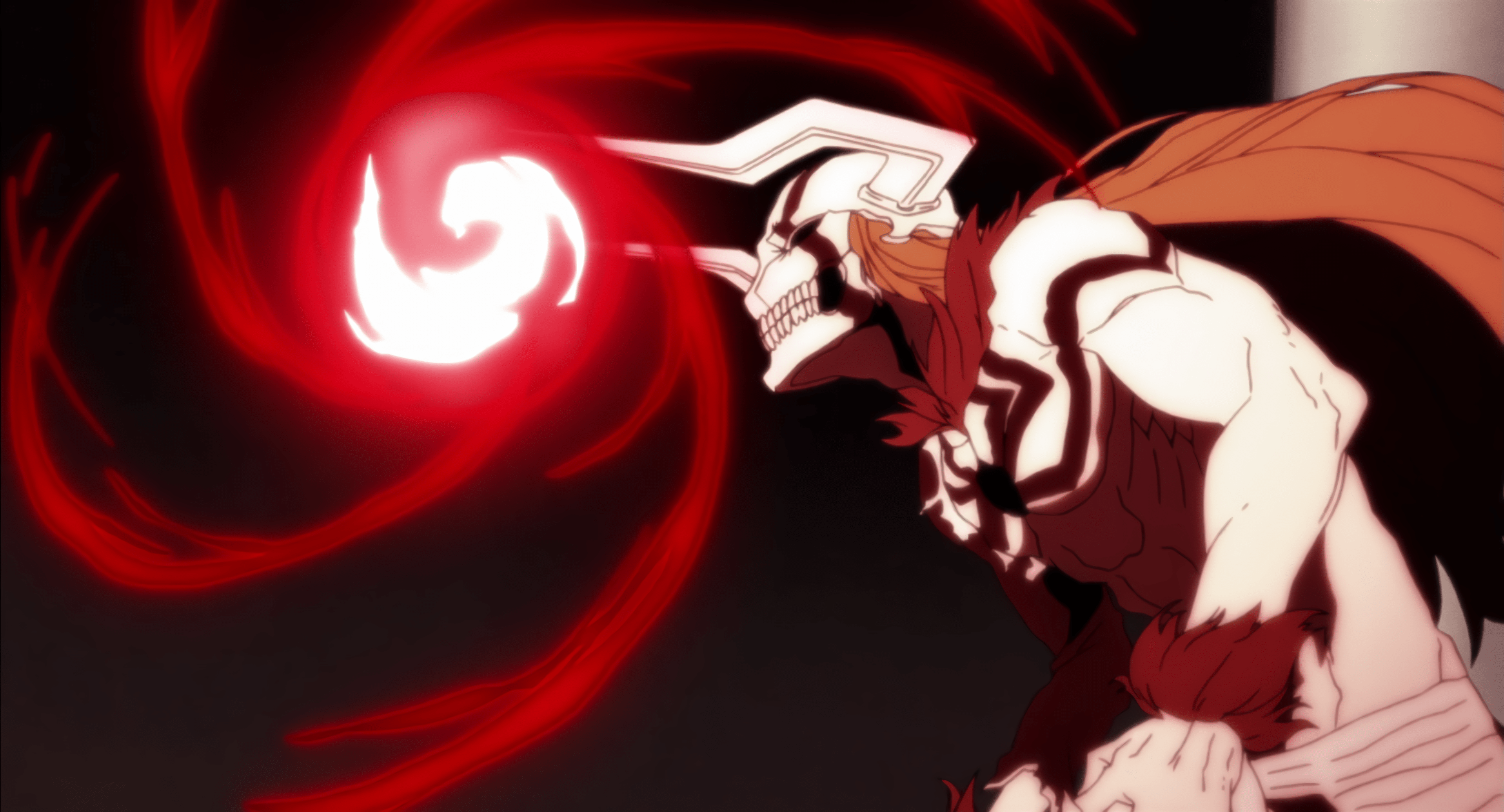 3836x2072 Ulquiorra vs Hollow Ichigo Wallpaper (Upscaled with AI)