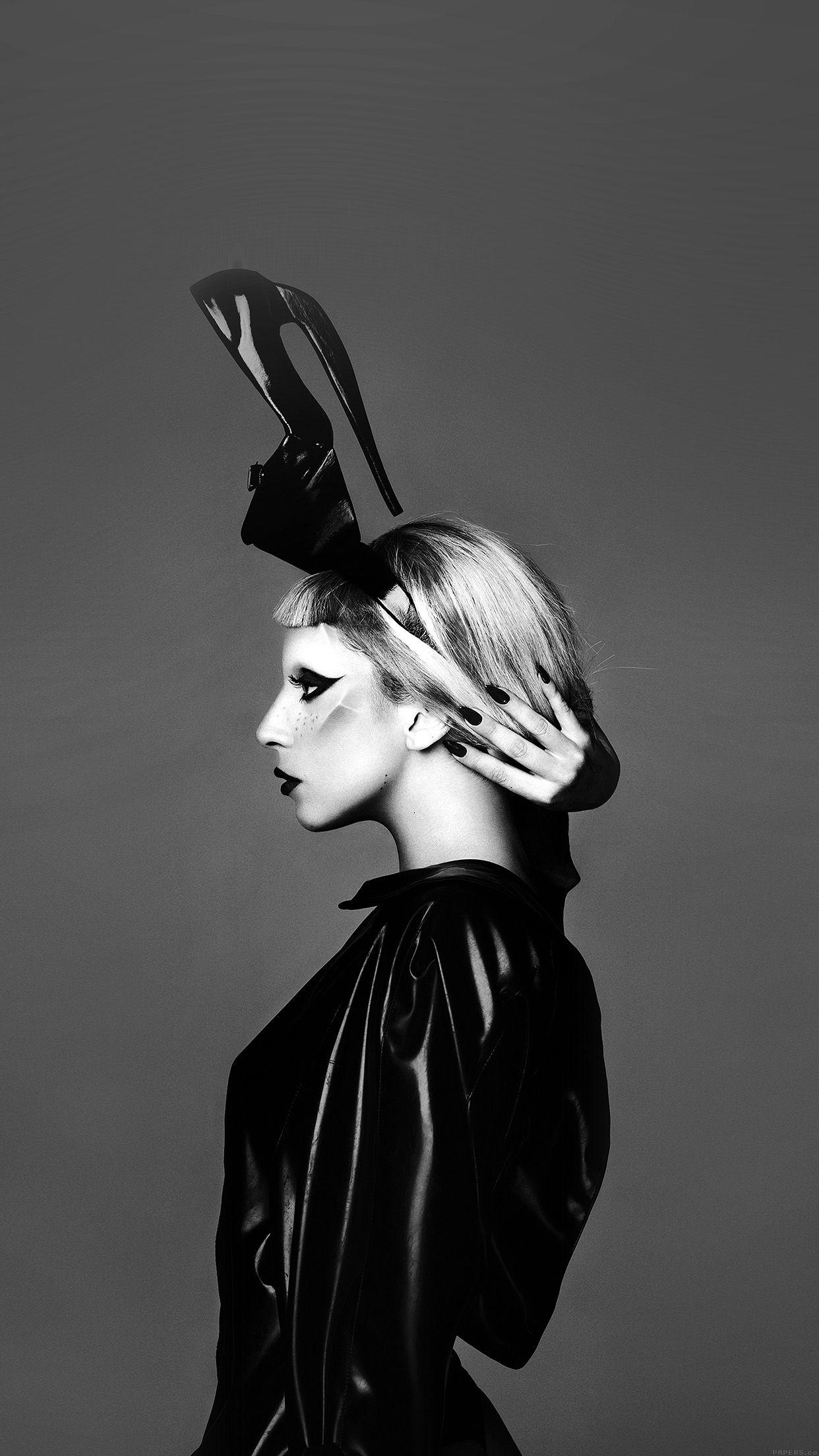 1242x2208 Lady Gaga Dark Mariano Vivanco Photo Music